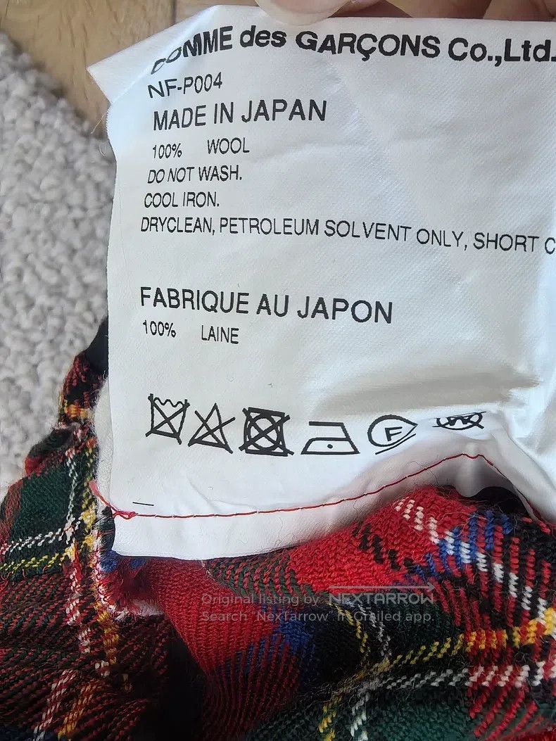 Comme des Garcons Comme Des Garcons size XS Gingham Pumpkin Pants Size 23" - 5 Thumbnail