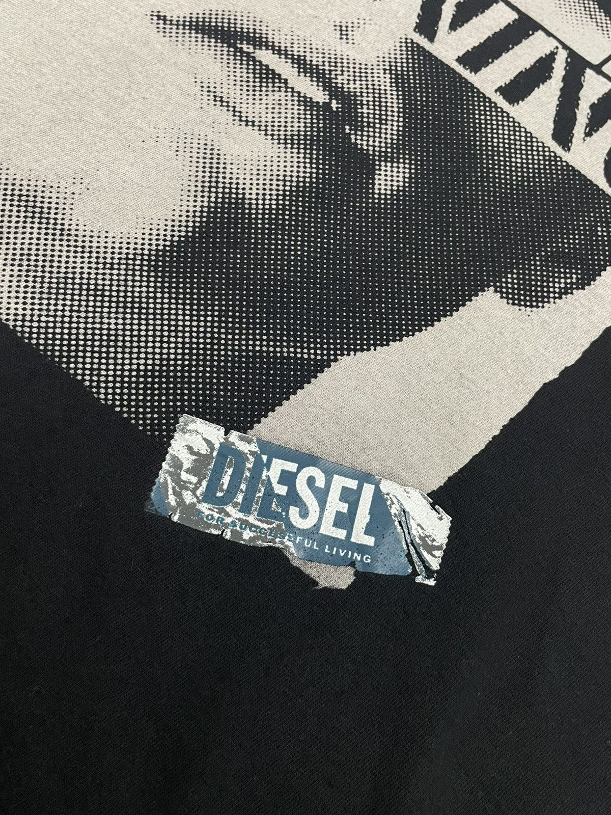 Designer Diesel Warning Man Of Successful Living Potrait Size US S / EU 44-46 / 1 - 7 Thumbnail