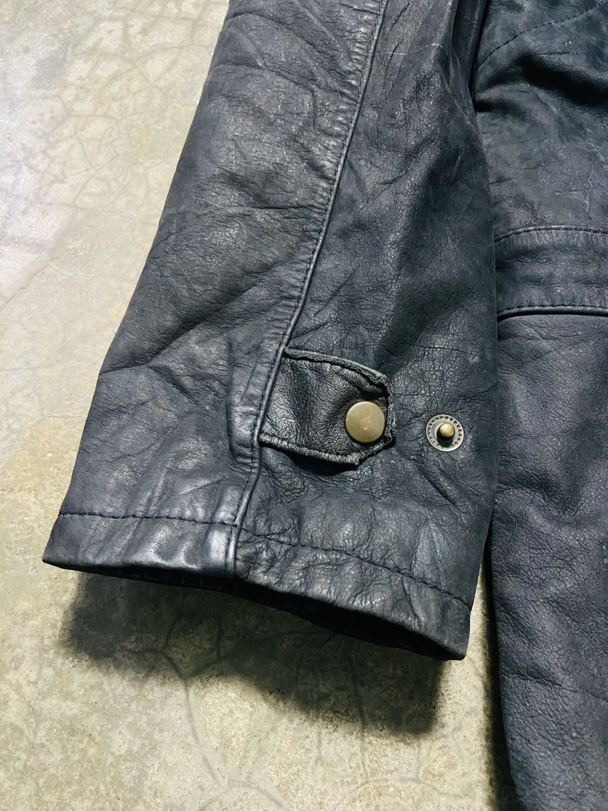 Genuine Leather US Air Force Sky Bombers Parka Leather Jacket Size US XL / EU 56 / 4 - 4 Thumbnail