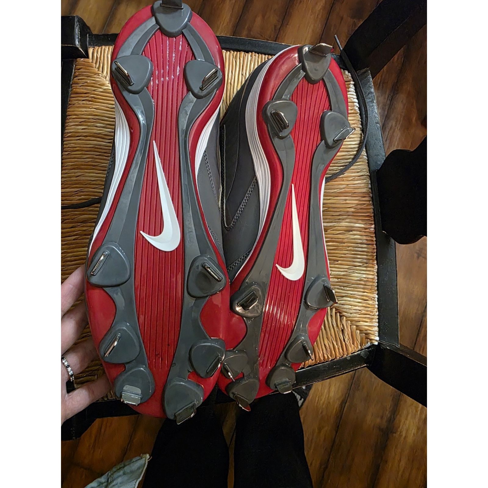 Nike Nike Lightweight Men's Size 13 Metal Cleat Baseball Cleats. Size US 13 / EU 46 - 8 Thumbnail