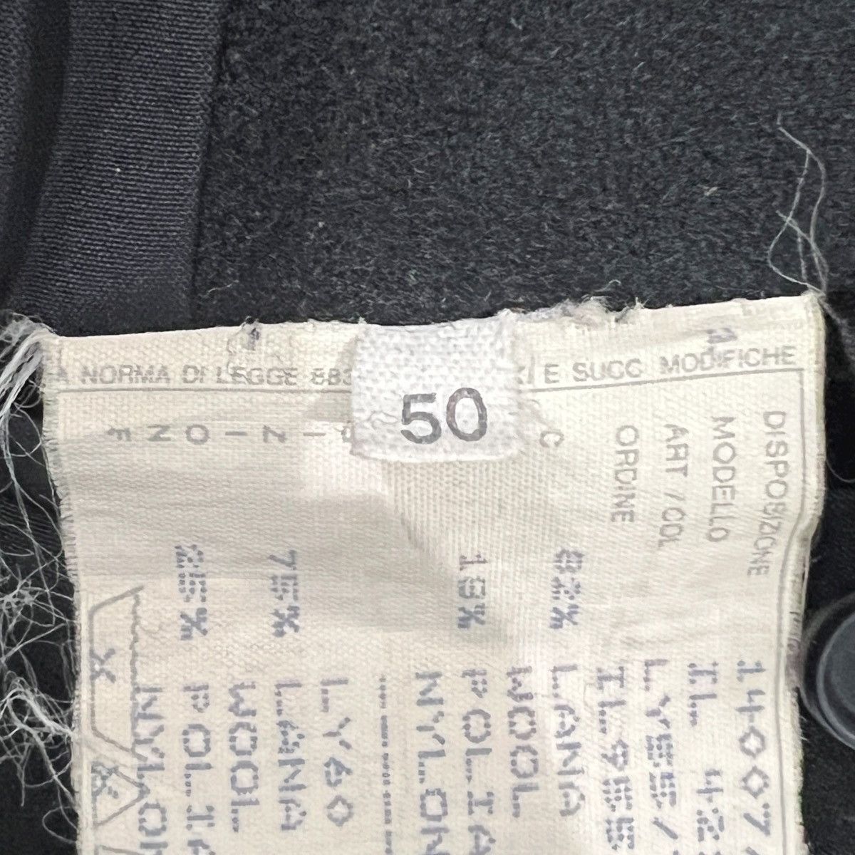 Helmut Lang HELMUT LANG 00's Wool Mix Balmacaan Coat Size US M / EU 48-50 / 2 - 5 Thumbnail