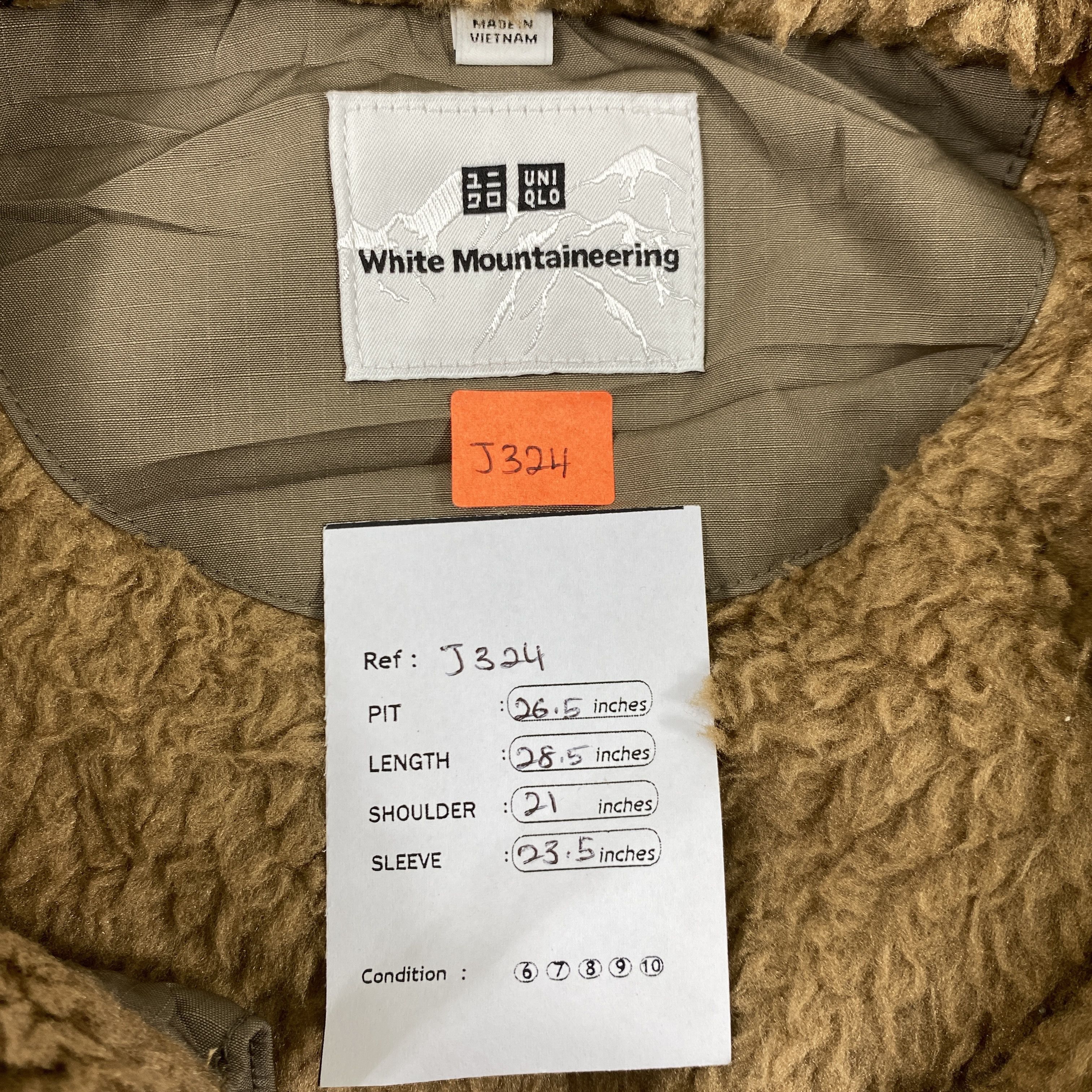 Uniqlo Uniqlo White Mountaineering Sherpa Jacket - J324 Size US L / EU 52-54 / 3 - 6 Thumbnail