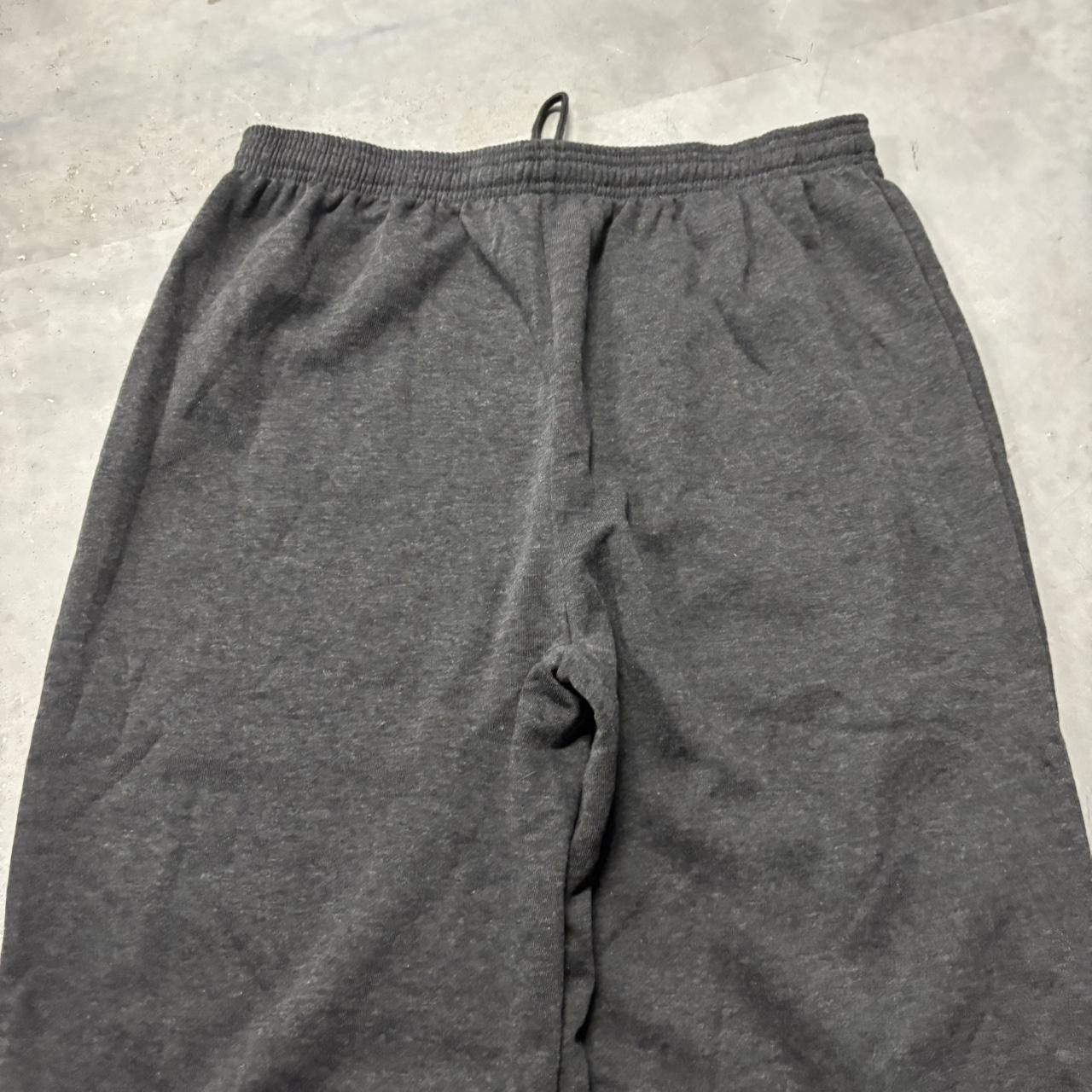 Japanese Brand × Vintage Crazy Vintage Y2K/2000s Baggy Dark Grey Comfy Essential Sweatpants! Size US 34 / EU 50 - 4 Thumbnail