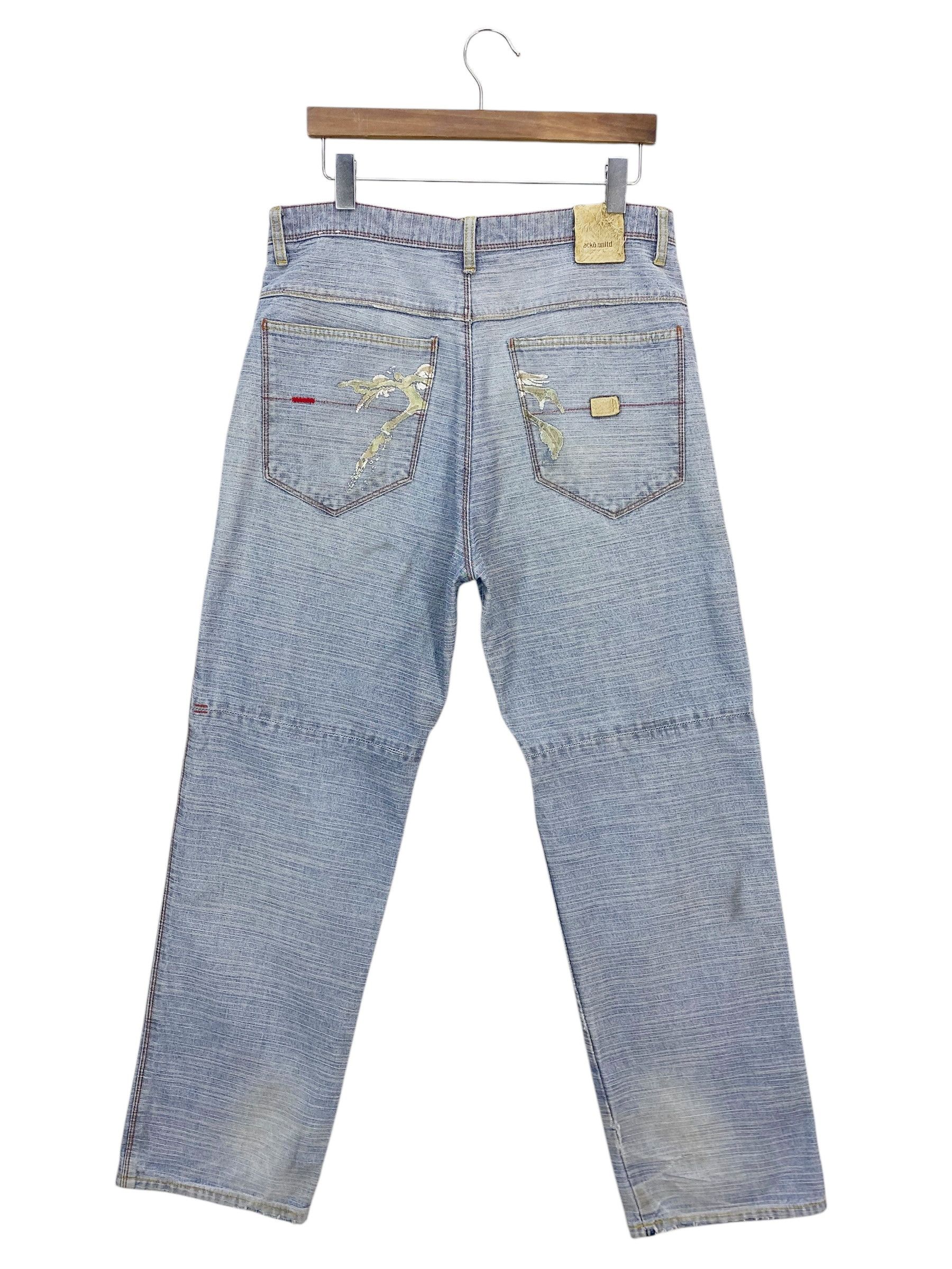 Ecko Unltd. Ecko Denim Hip Hop Skateboards Baggy Pants Size US 34 / EU 50 - 1 Thumbnail