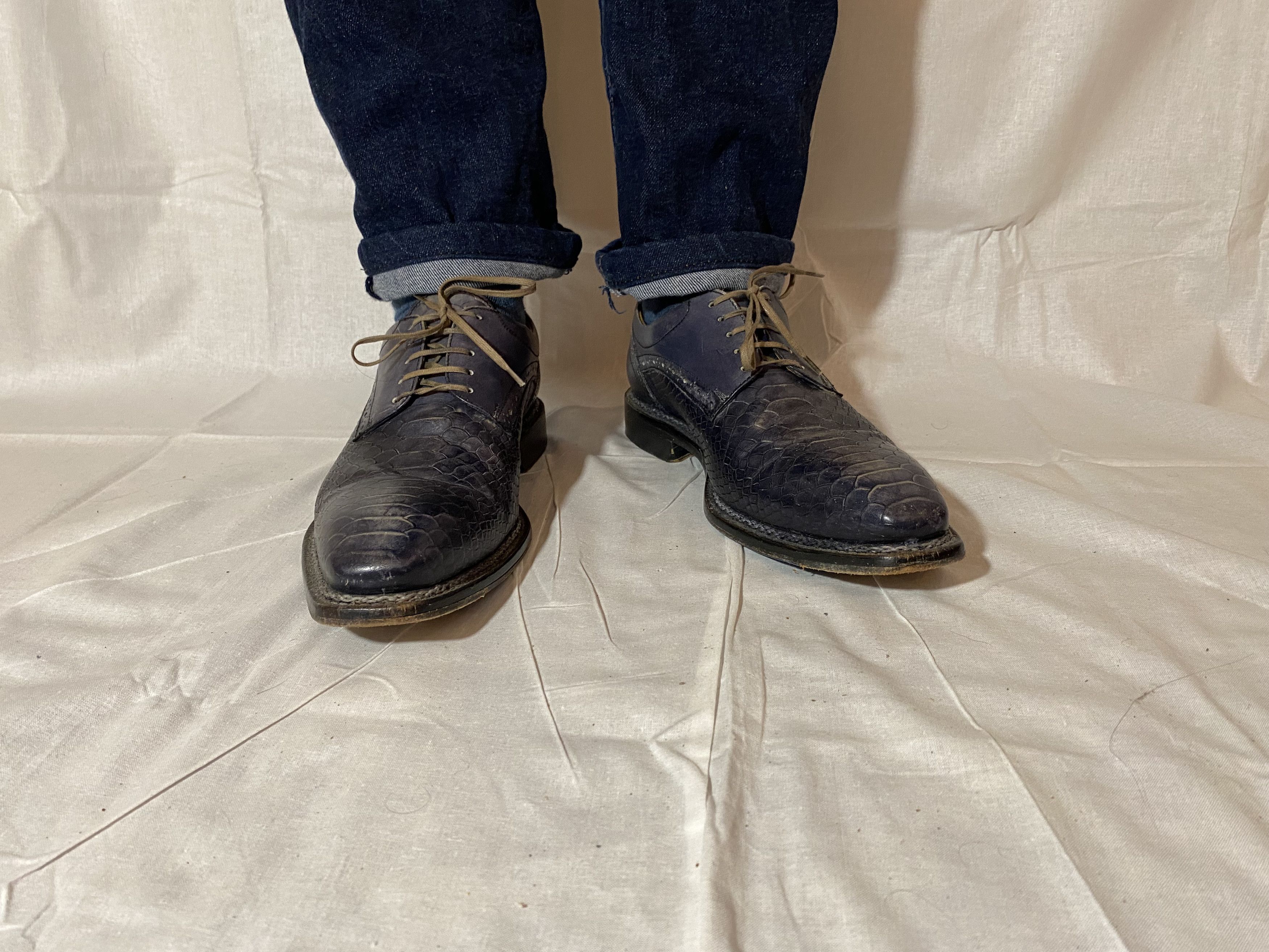 Vintage Designer Shoes Python By Konstantin Starke New York Size US 8.5 / EU 41-42 - 3 Thumbnail
