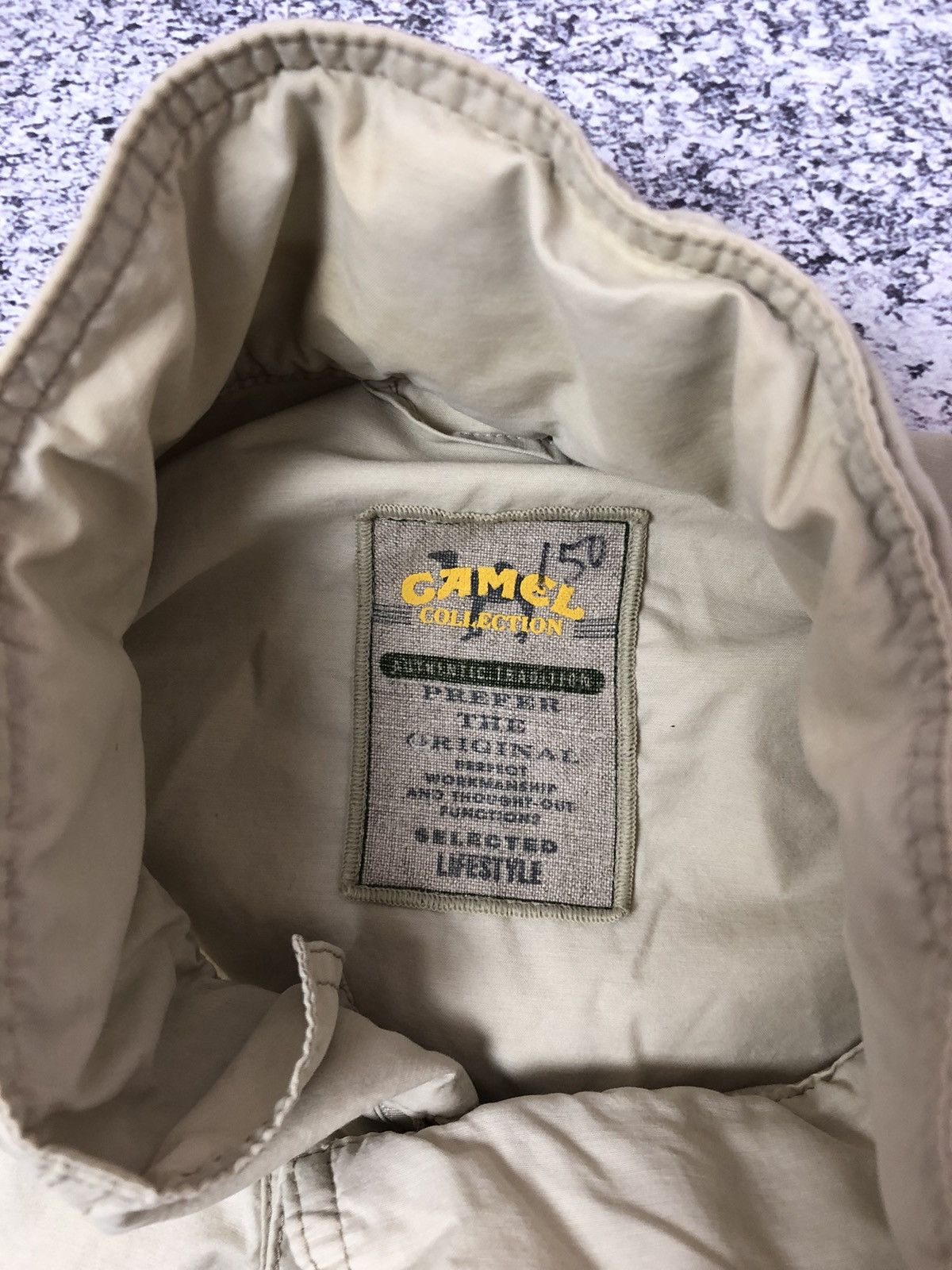 Camel × Vintage Vintage jacket Camel very rare y2k casual vintage usa ykk Size US L / EU 52-54 / 3 - 4 Thumbnail