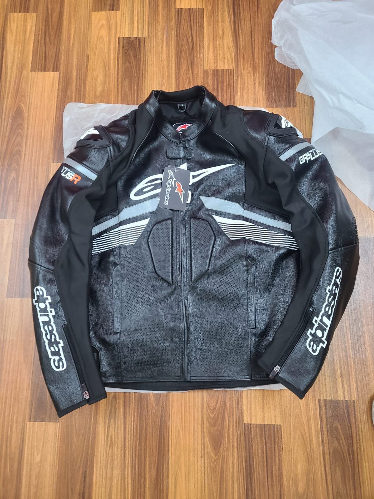 Other Alpinestars Black Leather Biker Jacket – Riding Gear Size US S / EU 44-46 / 1 - 1 Thumbnail