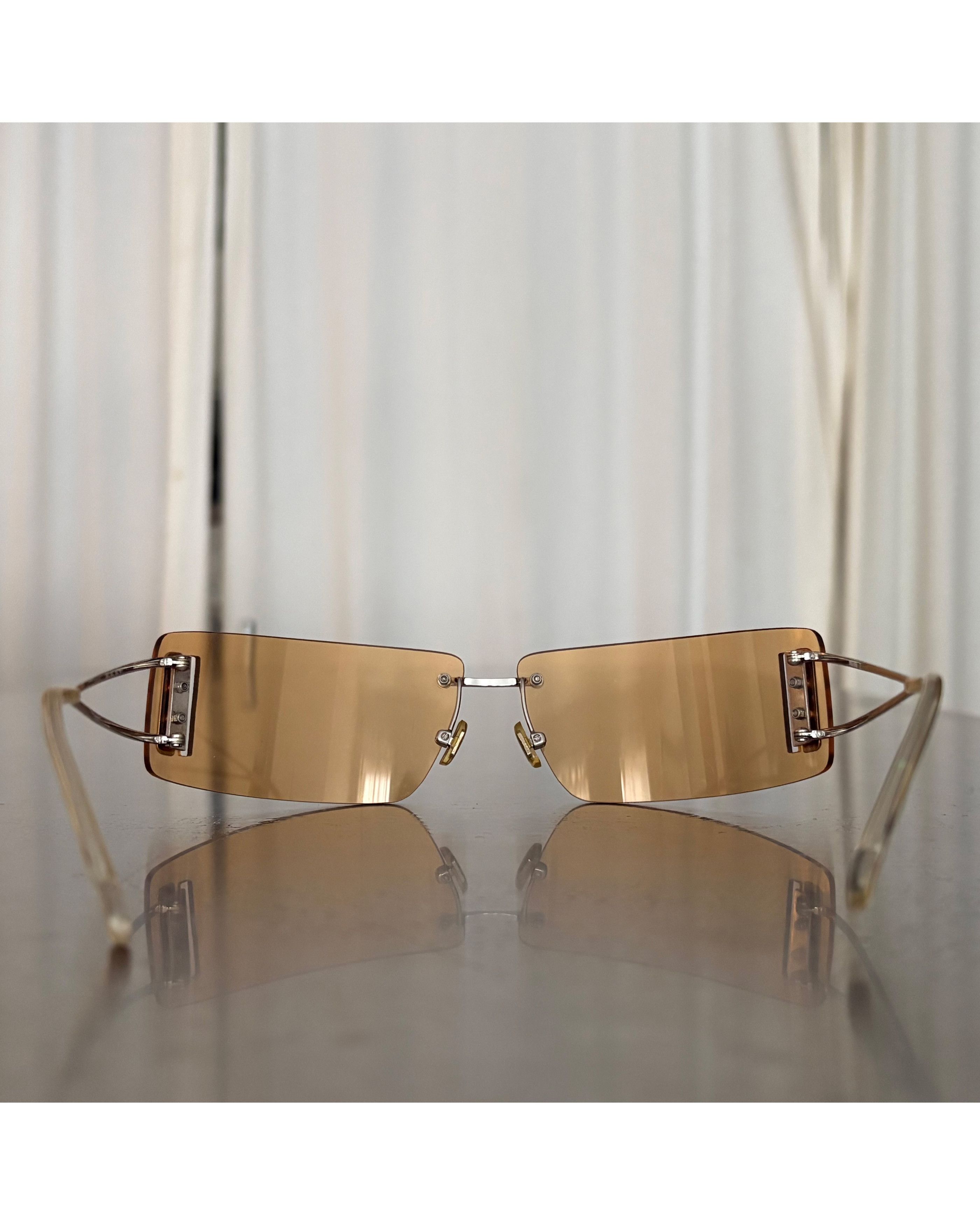 Miu Miu MIU MIU shield wraparound glasses Size ONE SIZE - 7 Thumbnail
