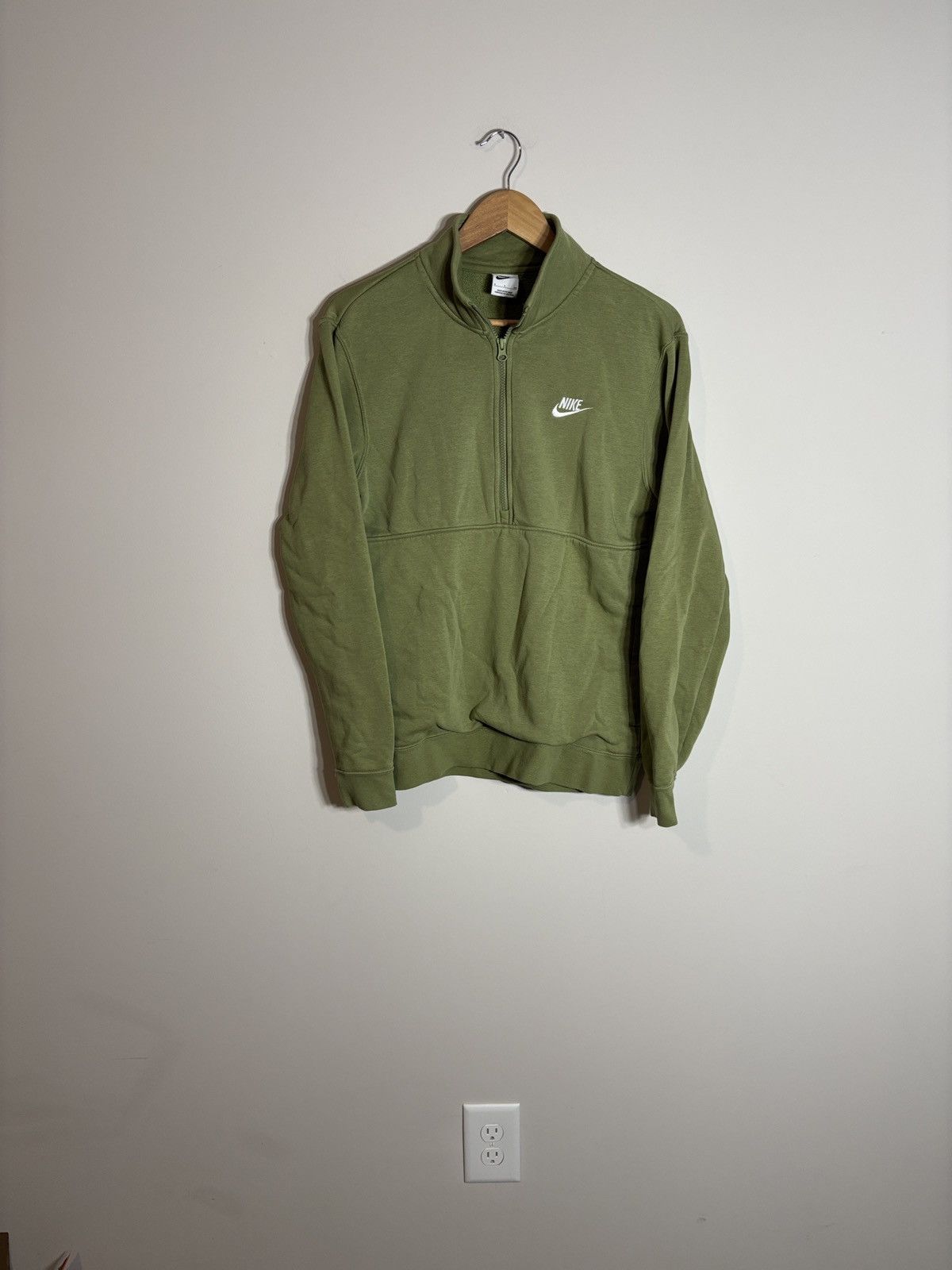 Nike Nike Sportswear Club 1/2 Zip Pullover Size US S / EU 44-46 / 1 - 1 Thumbnail