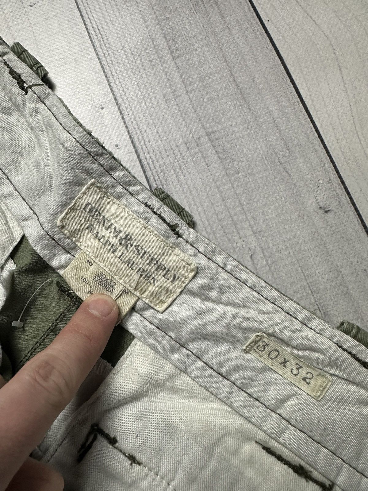 Vintage Vintage Polo Ralph Lauren Pants Y2K aviator pocket size 30 Size US 30 / EU 46 - 4 Thumbnail