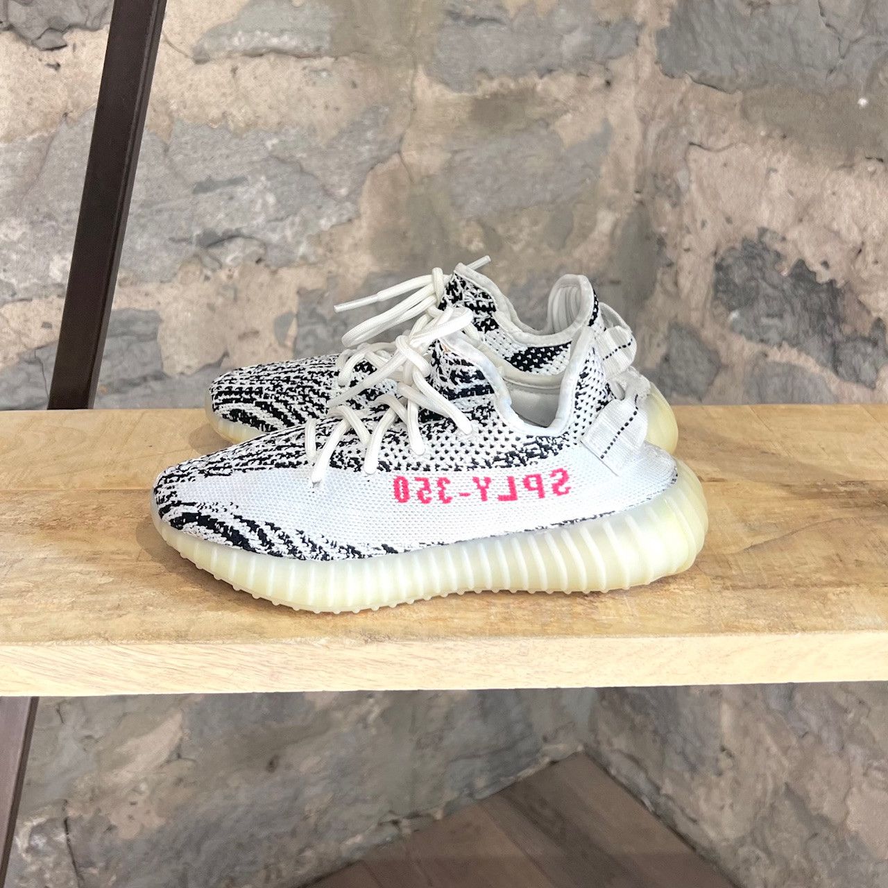 Adidas × Kanye West Adidas Yeezy 350 Boost Zebra Sneakers Size US 6 / IT 36 - 2 Thumbnail