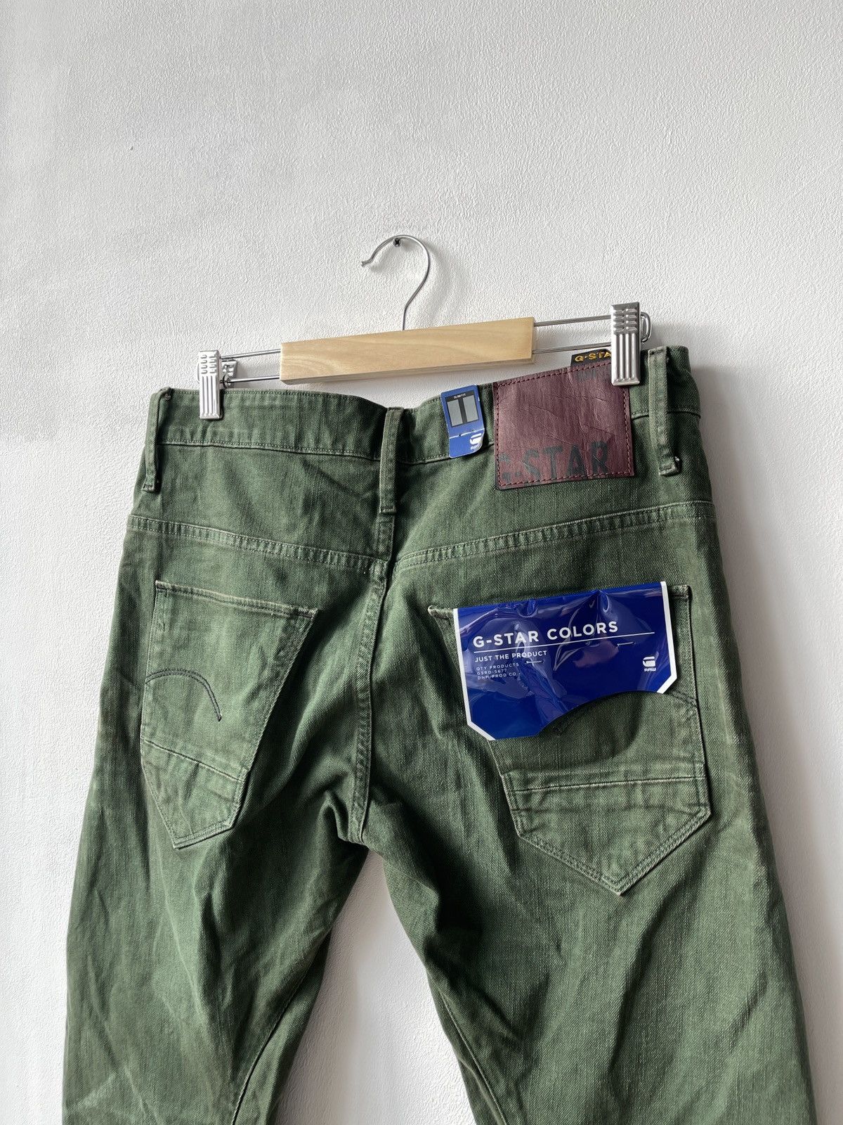 G-Star New G-Star Raw ARC 3D Slim COJ Cargo Jeans Green 29x34 Size US 29 - 7 Thumbnail
