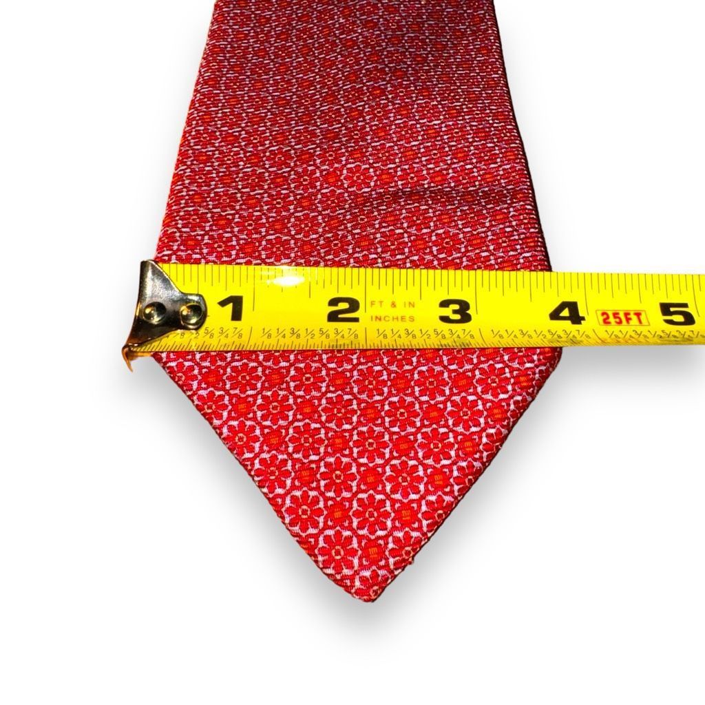 Robert Talbott Current Robert Talbott Estate Red Flower Silk Tie Size ONE SIZE - 2 Thumbnail