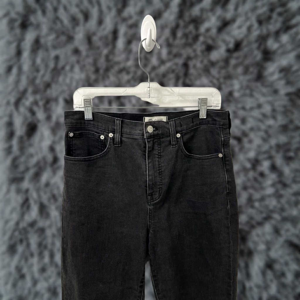 Madewell Madewell Classic Straight Jeans Womens 28x25 Black High Rise Stretch Denim Size 28" / US 6 / IT 42 - 1 Thumbnail