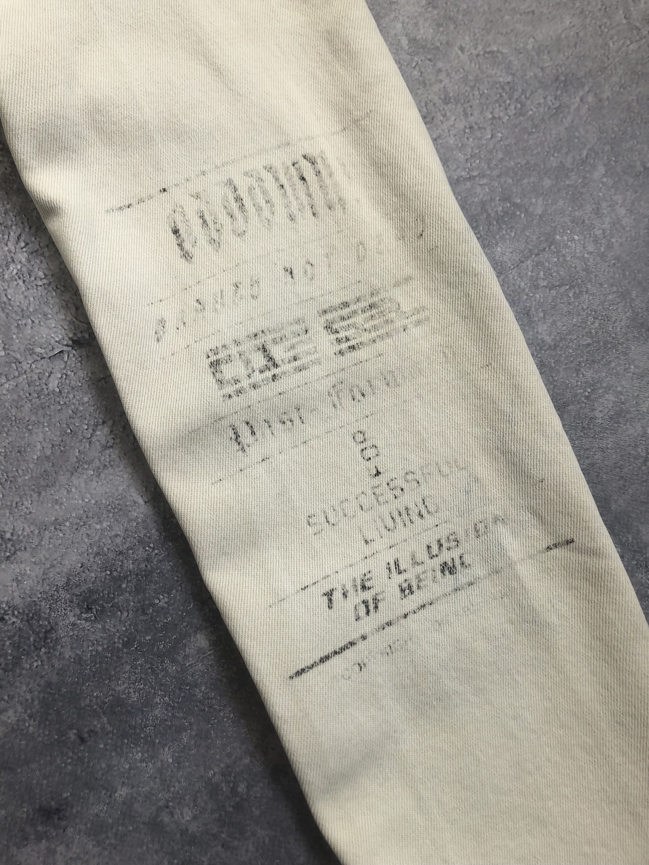 Diesel DIESEL Y2k Big Logo Ribbon Casual Streetwear Jeans White 29 Size US 29 - 9 Thumbnail