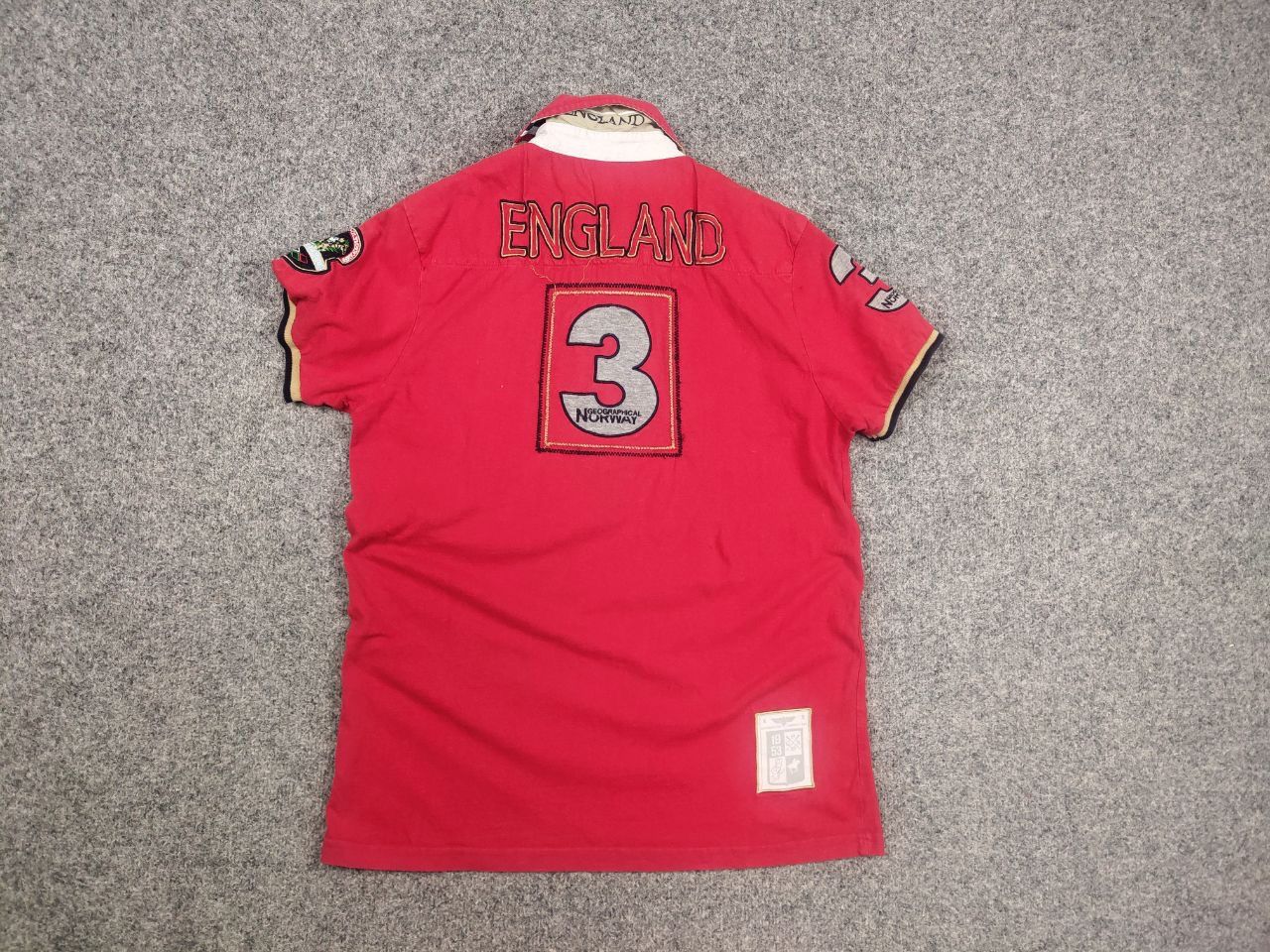 Polo Ralph Lauren Vintage 90's geographical norway polo shirt Ralph lauren Size US L / EU 52-54 / 3 - 8 Thumbnail