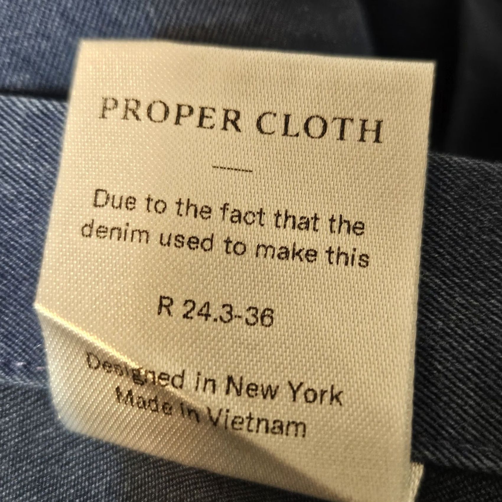 Proper Cloth VINTAGE? No. (Please ignore) Size 48R - 7 Thumbnail