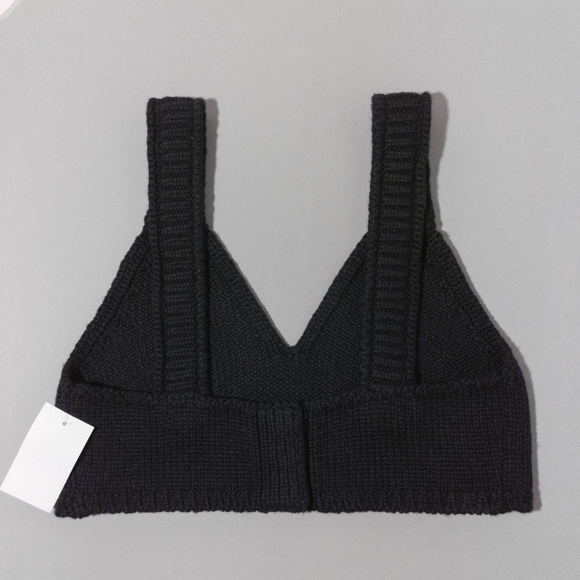 Dolce & Gabbana MSRP~600€ Unique Crop Top, 100% Cashmere! Tank Top, Bralette Size L / US 10 / IT 46 - 8 Thumbnail