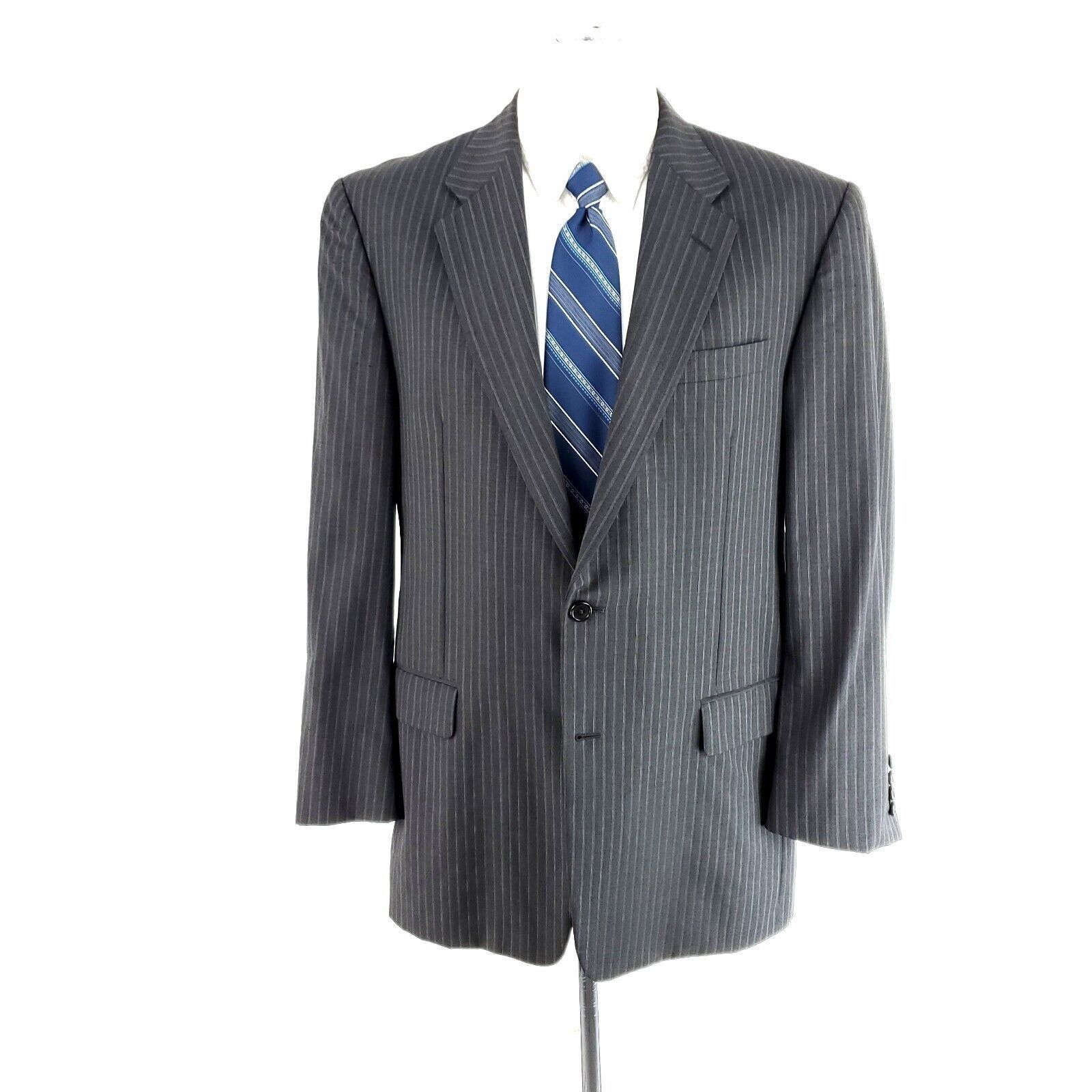 Hickey Freeman Hickey Freeman Nordstrom Madison Wool 2 Button Suit Jacket 4 Size 42R - 3 Thumbnail
