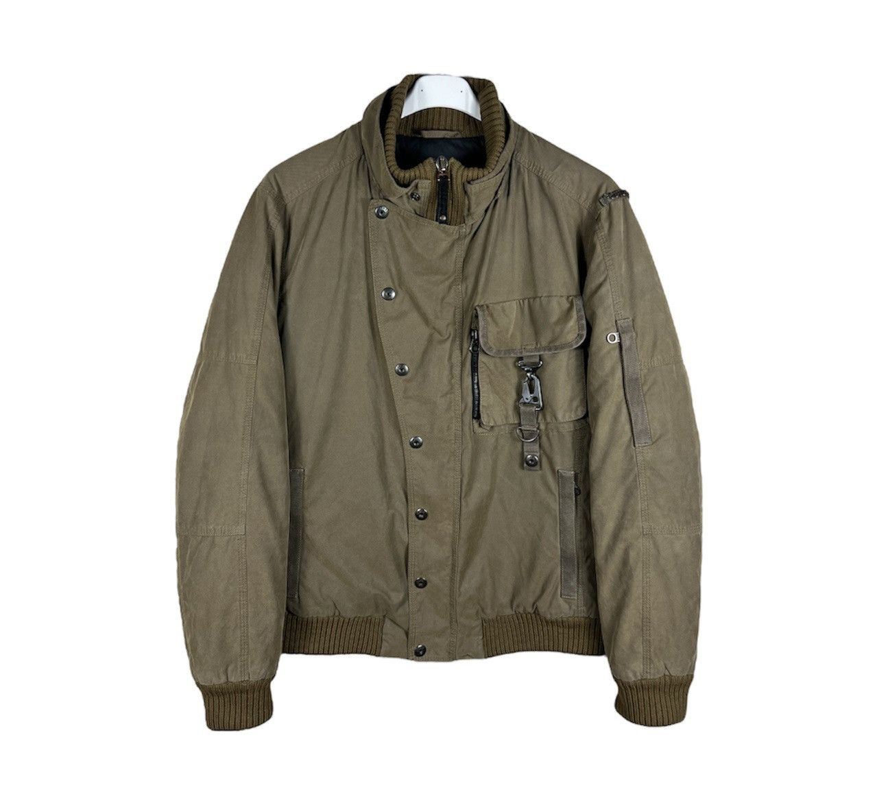 Alyx Crust Cinelli Studio italian asymmetrical down jacket alyx Size US L / EU 52-54 / 3 - 1 Thumbnail