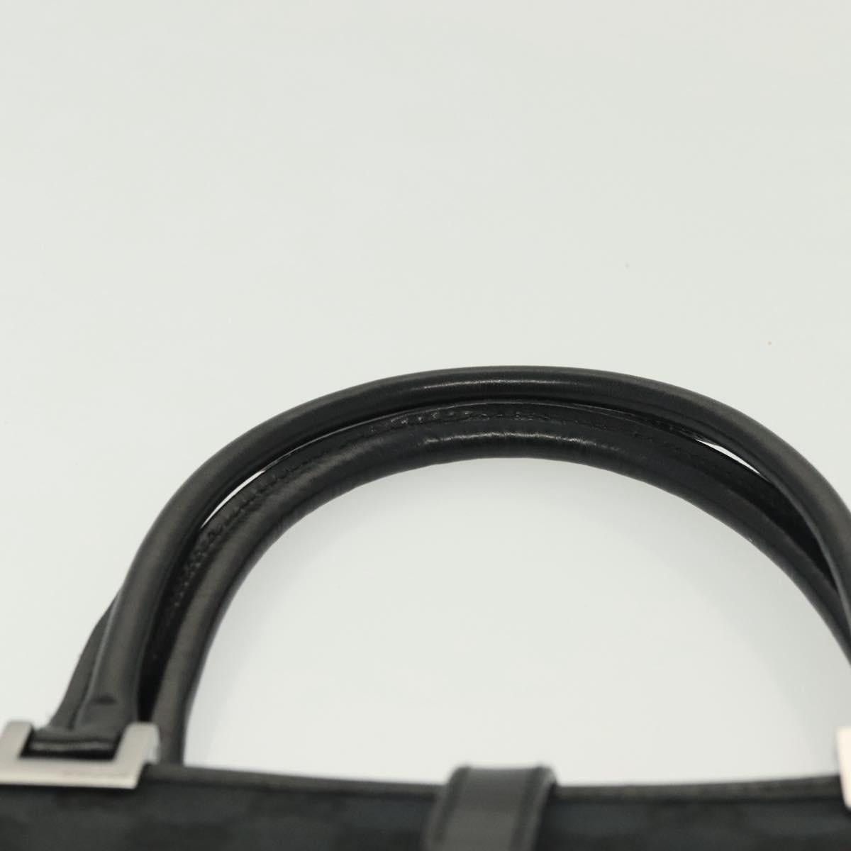 Gucci GUCCI GG Canvas Jackie Hand Bag Black Silver 002 002 Size ONE SIZE - 8 Thumbnail