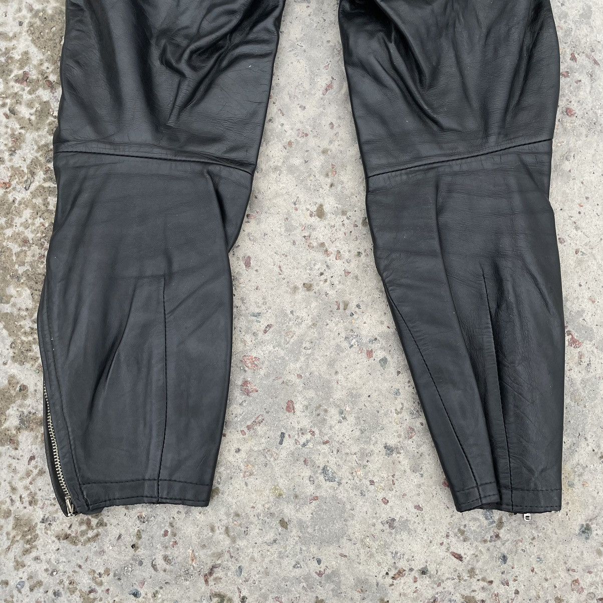 Vintage Vintage Moto Pants 31 Real Leather Y2K 90s USA Size US 31 - 8 Thumbnail