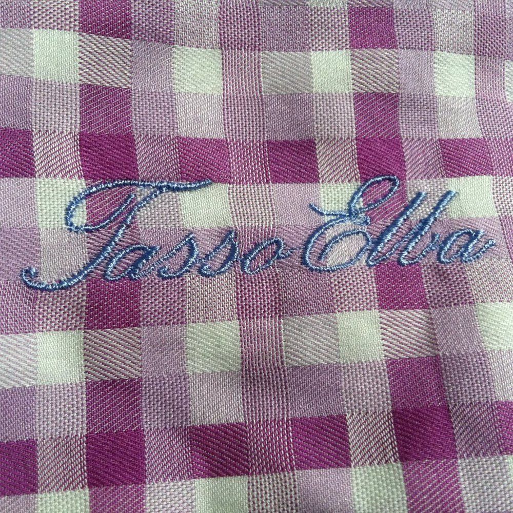 Tasso Elba TASSO ELBA MENS COTTON BUTTON DOWN CASUAL SHIRT SIZE: XXL Size US XXL / EU 58 / 5 - 5 Thumbnail