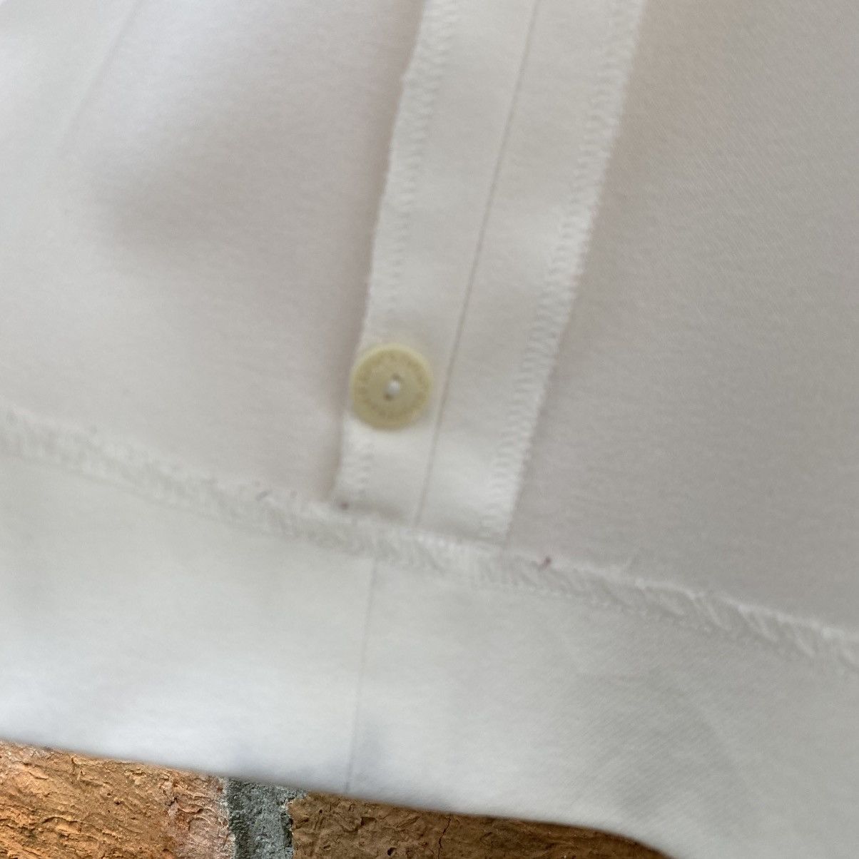 Courreges Courreges White Button-Front Mini Skirt Size 23" - 8 Thumbnail