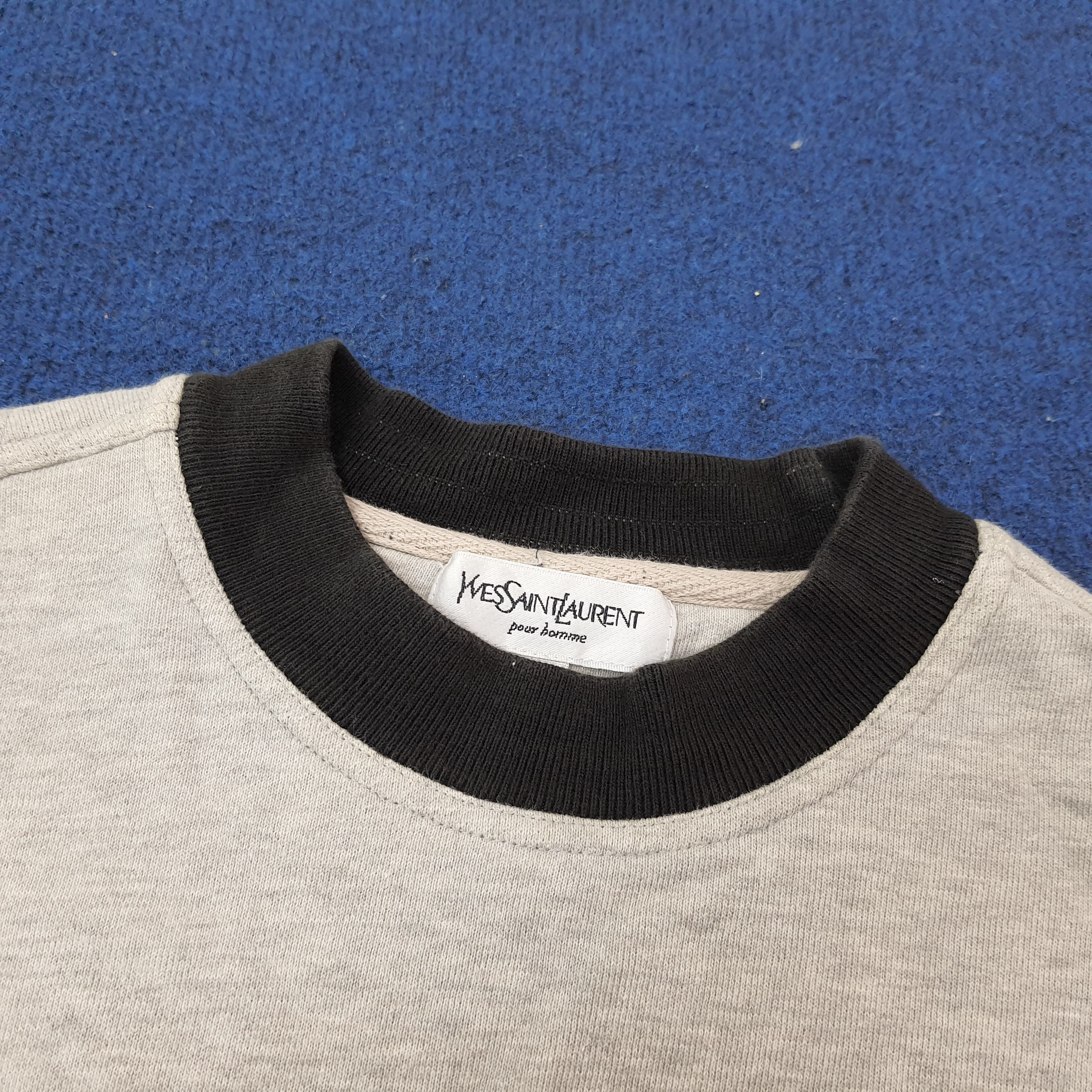 Yves Saint Laurent Vintage Yves Saint Laurent YSL Sweatshirt C250N13 Size US S / EU 44-46 / 1 - 4 Thumbnail