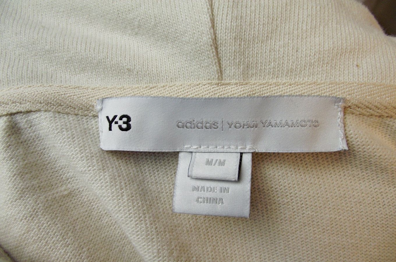 Adidas Adidas Y-3 Yohji Yamamoto Colab Cream Hoodie Floral Size US M / EU 48-50 / 2 - 6 Thumbnail