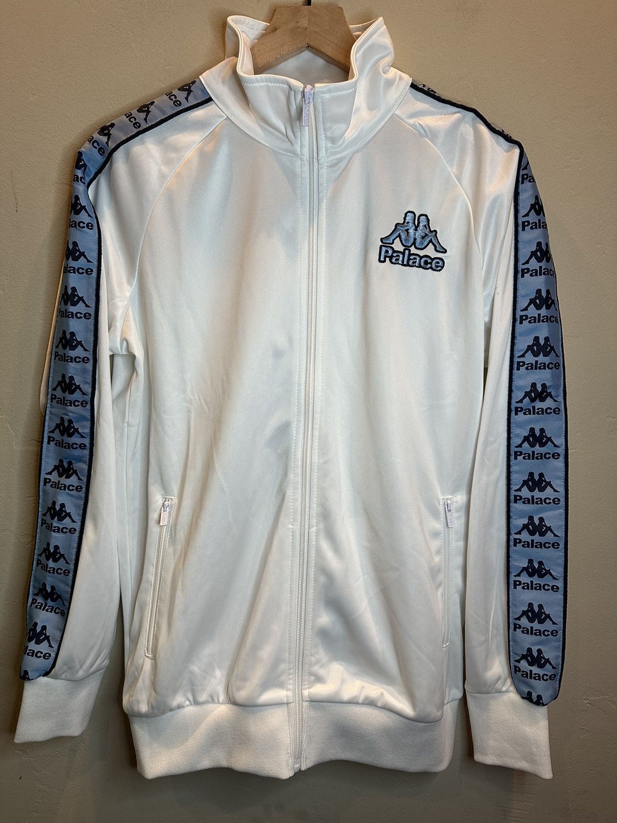 Palace x Kappa Warm Up Jacket Blue