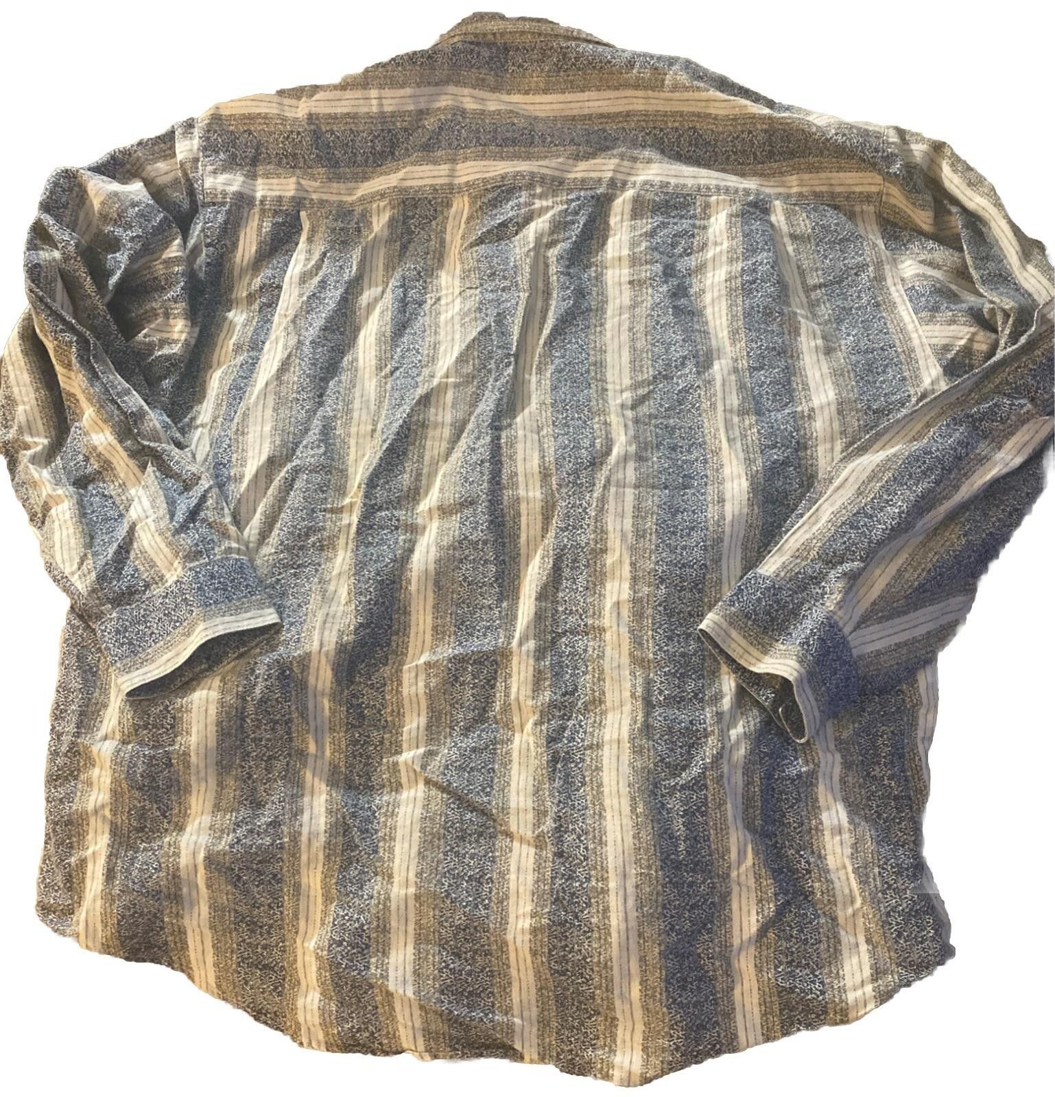 Bugle Boy Vtg Bugle Boy XL Striped Button Down Long Sleeve Shirt Size US XL / EU 56 / 4 - 7 Thumbnail