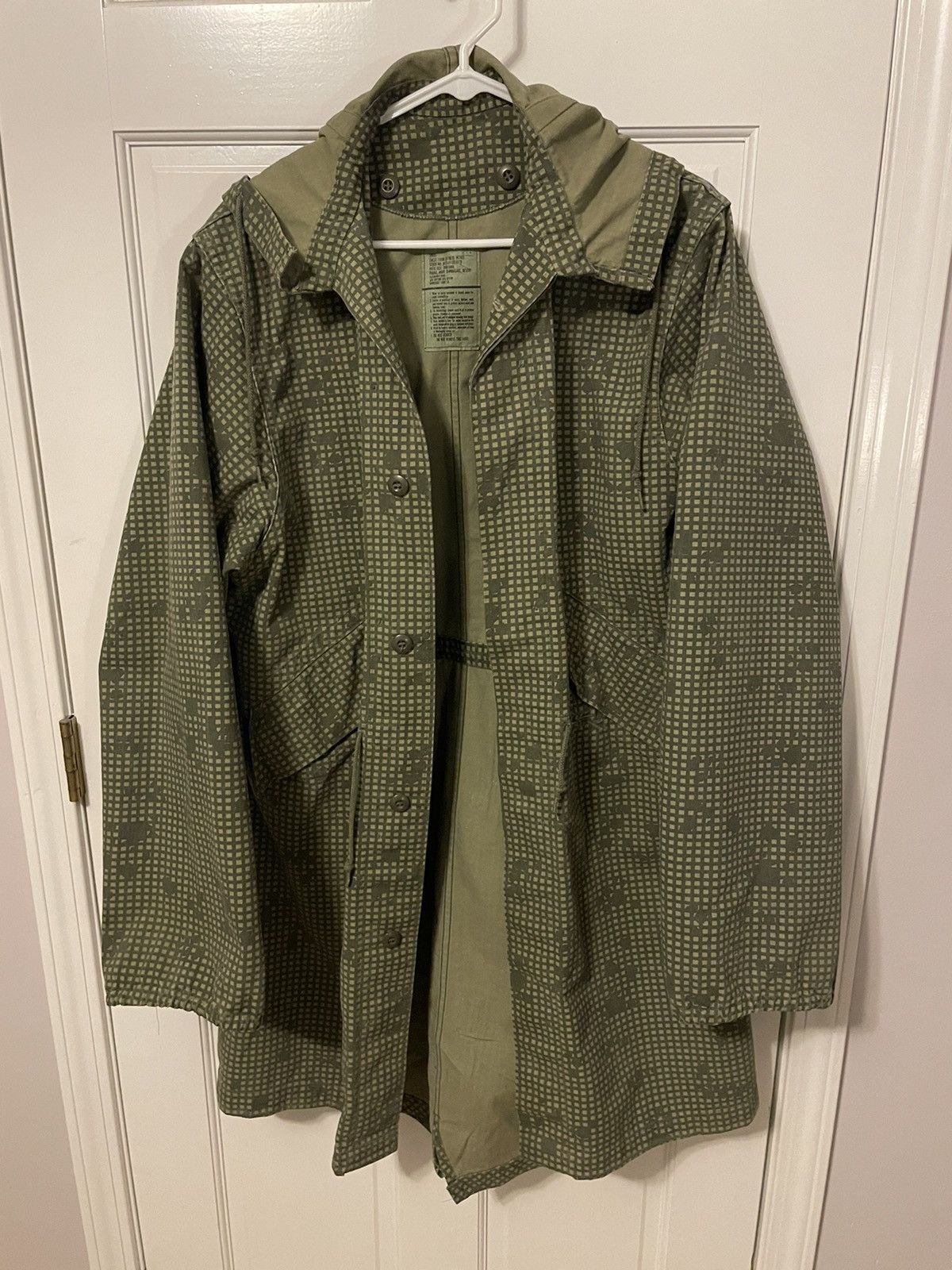 image of Night Desert Camo Parka in Green, Men's (Size Large)