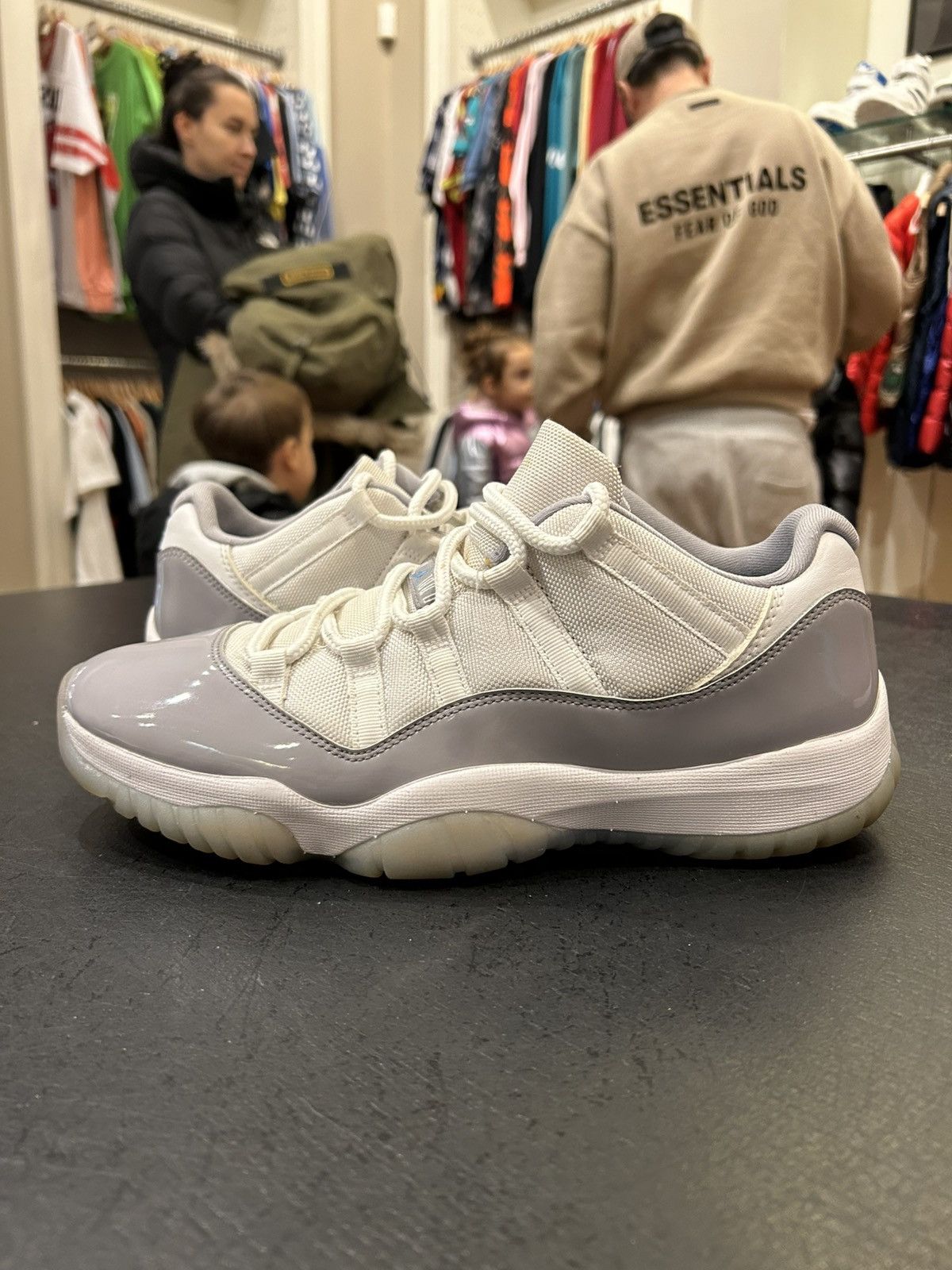 Jordan Brand Jordan 11 Retro Low ‘Cement Grey’ Size US 10 / EU 43 - 2 Thumbnail