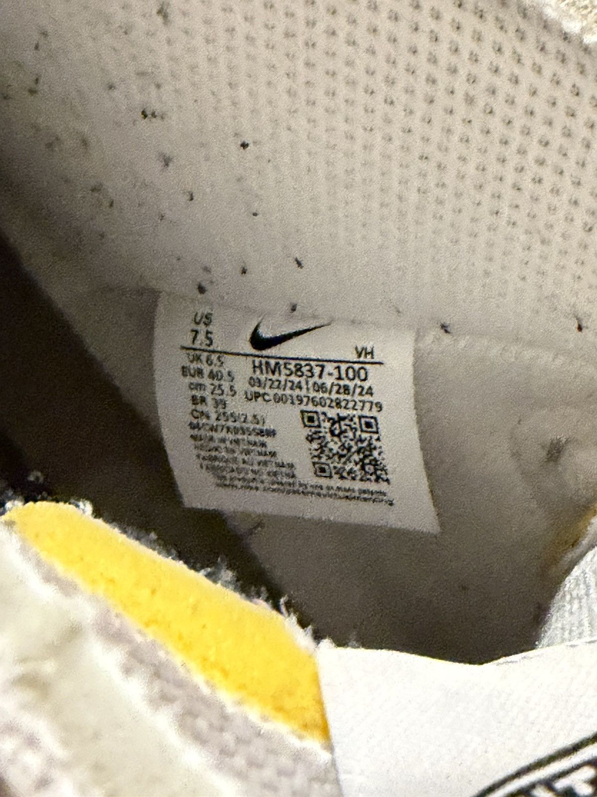 Nike Nike SB Dunk High x Antihero Wolf Grey Sneakers Size US 7.5 / EU 40-41 - 6 Thumbnail
