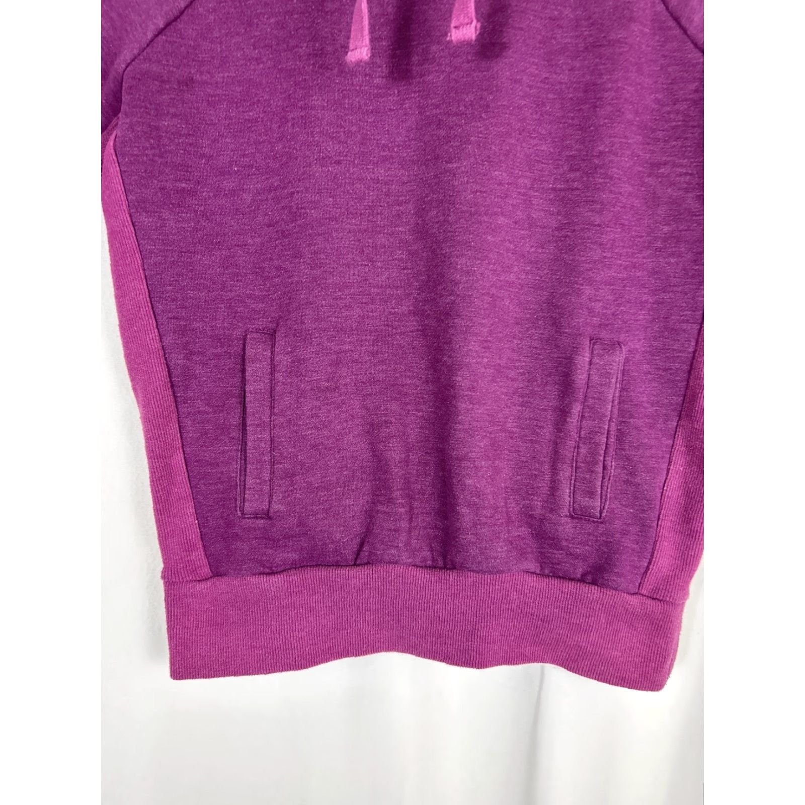 Prana PrAna Womens Small Pullover Mock Neck Sweater Purple Drawstring Size S / US 4 / IT 40 - 5 Thumbnail