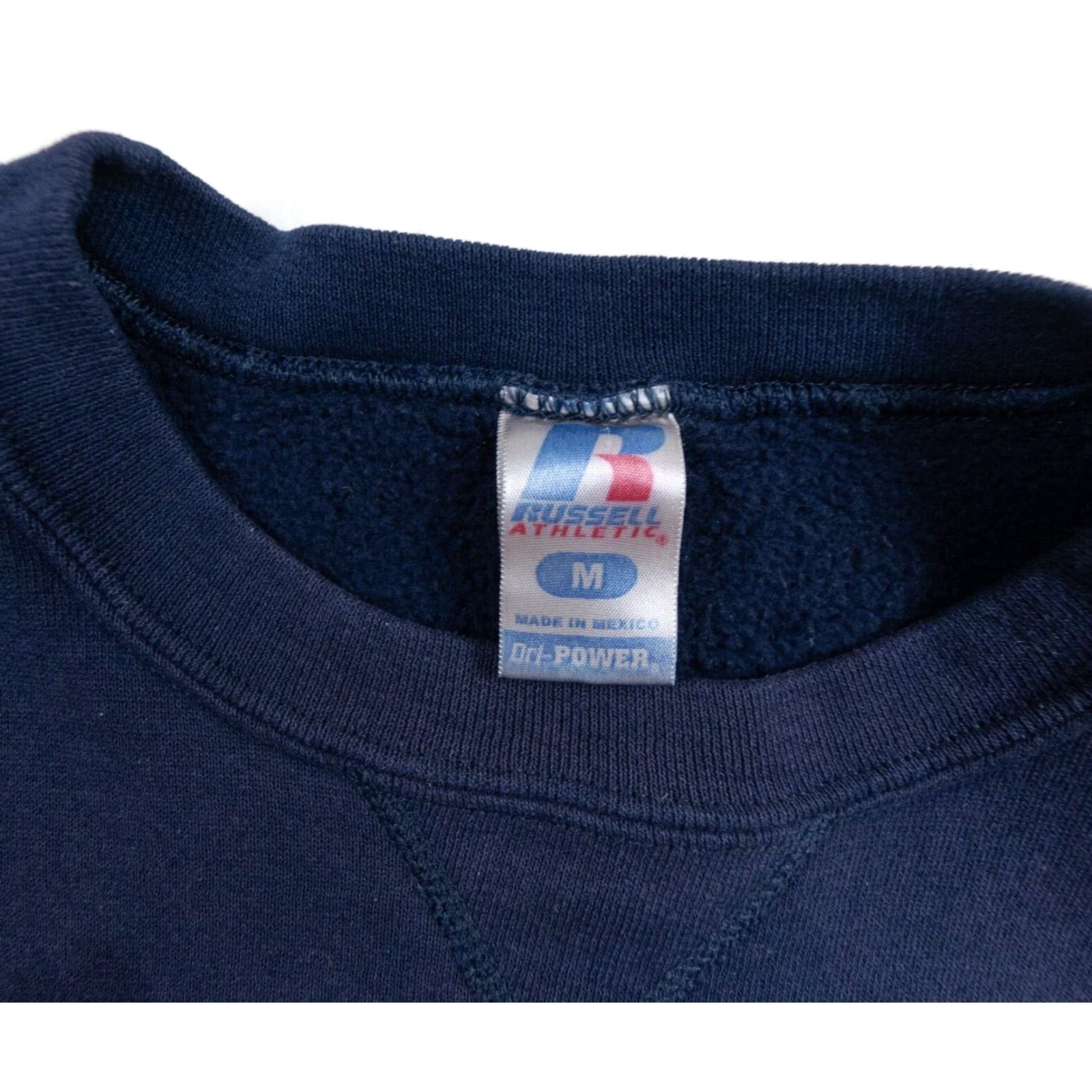Russell Athletic VINTAGE Russell Athletic Sweatshirt Mens M Blue Crew Neck Pullover All Seasons Outdoor 90s Mens Size US M / EU 48-50 / 2 - 7 Thumbnail