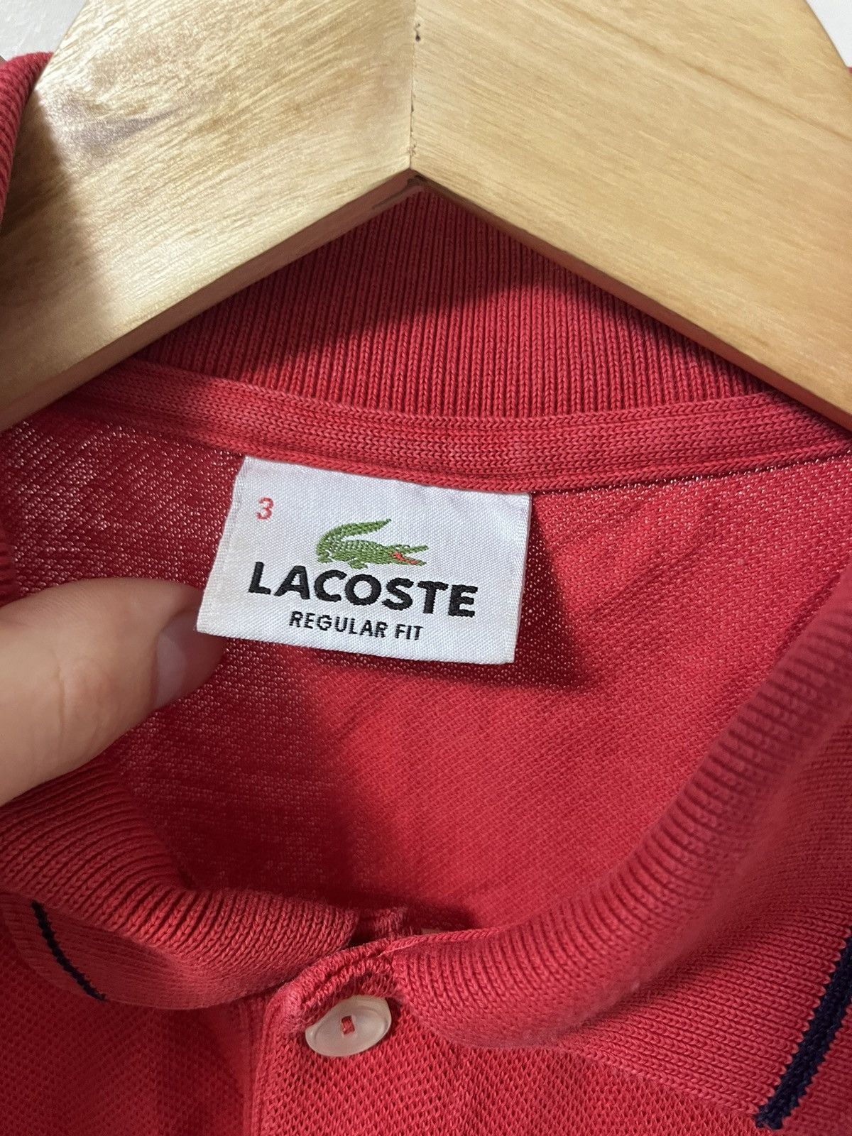 Lacoste × Vintage Lacoste Big Croco France Polo Size US S / EU 44-46 / 1 - 3 Thumbnail