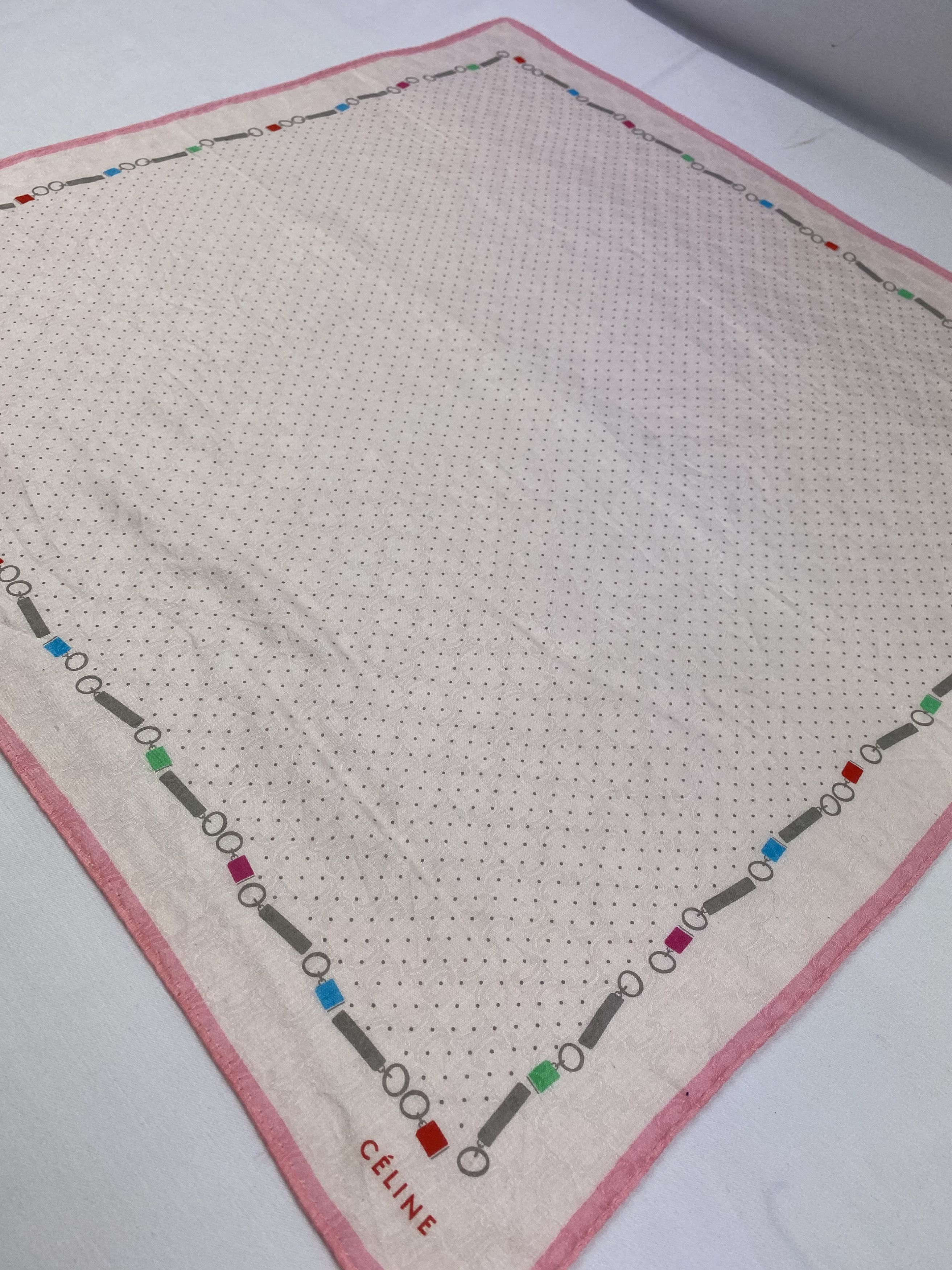 Celine Celine Handkerchief / Bandana / Neckerchief Size ONE SIZE - 4 Thumbnail