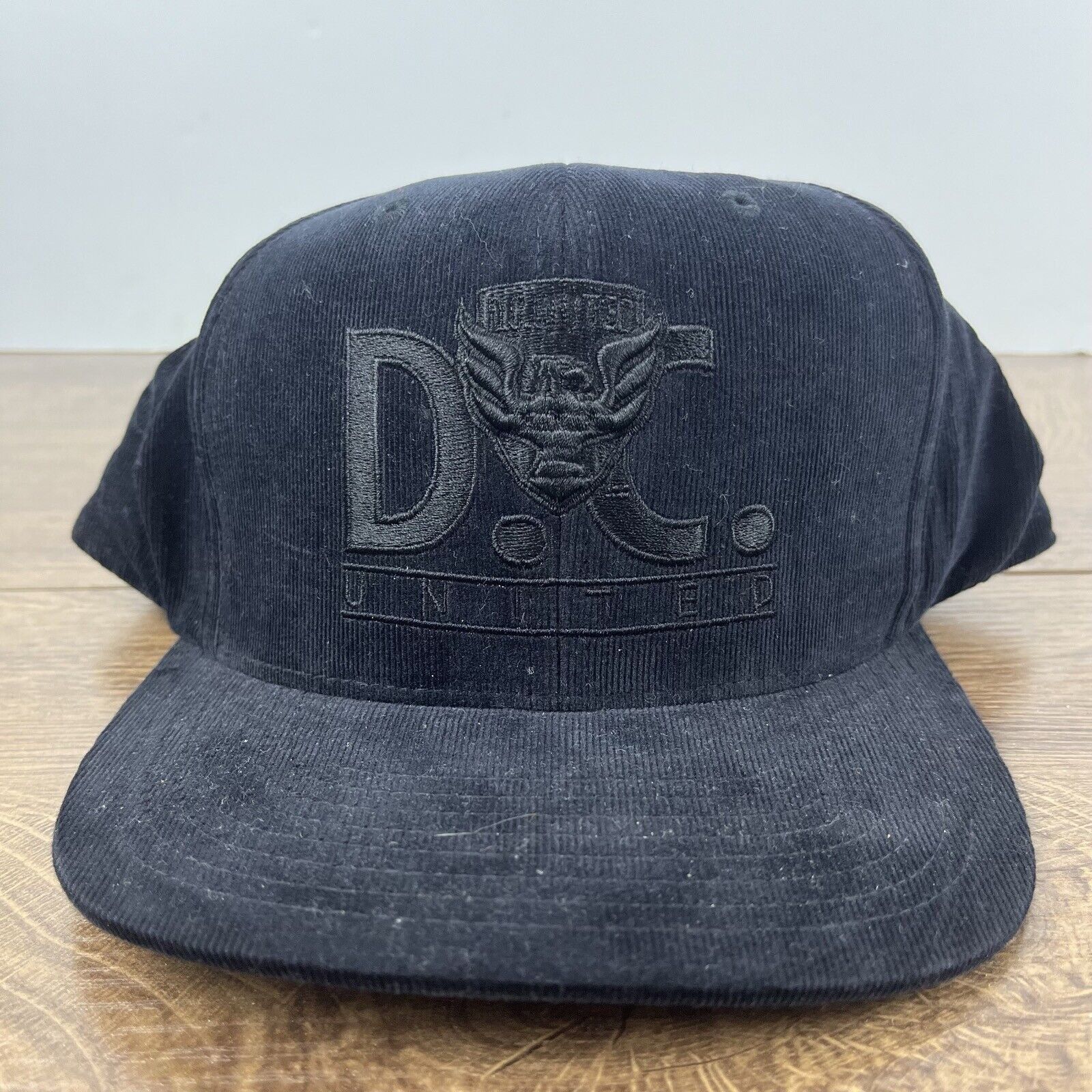 Mitchell & Ness DC United Snapback Hat Mitchell & Ness Black Cap Adjustable Size ONE SIZE - 5 Thumbnail