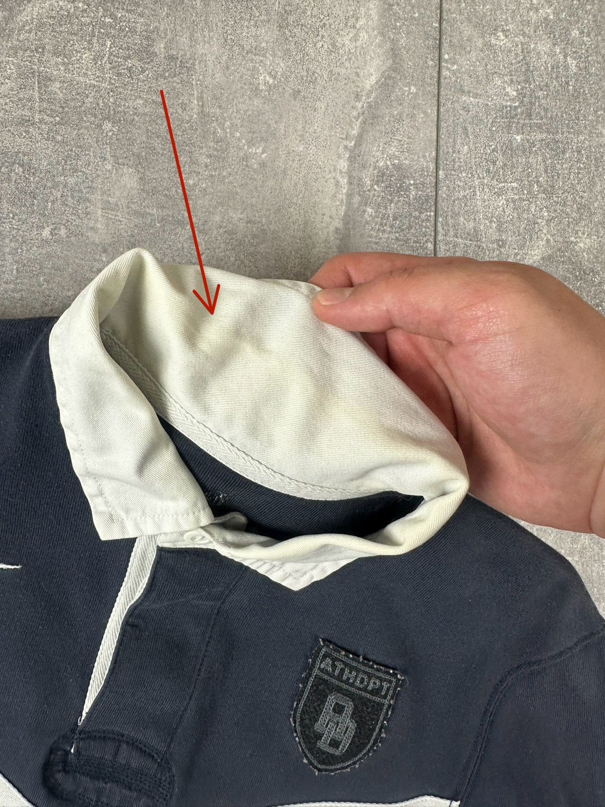 Nike Nike Adepth Vintage Retro Rugby Jersey Long Sleeve Size US S / EU 44-46 / 1 - 12 Thumbnail