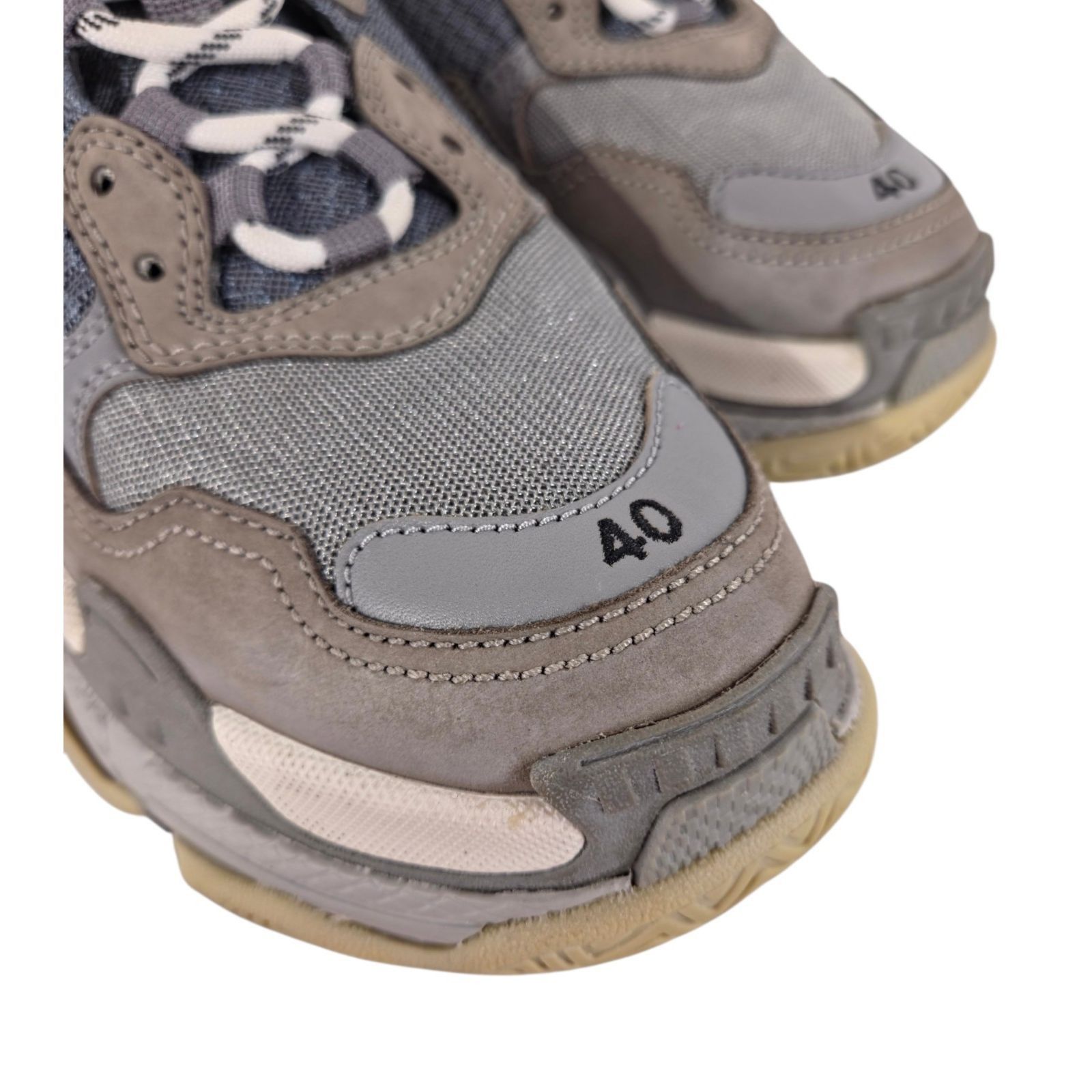 Balenciaga Balenciaga Triple S Sneakers US 7 EU 40 Mens Gray $1100 Size US 7 / EU 40 - 5 Thumbnail