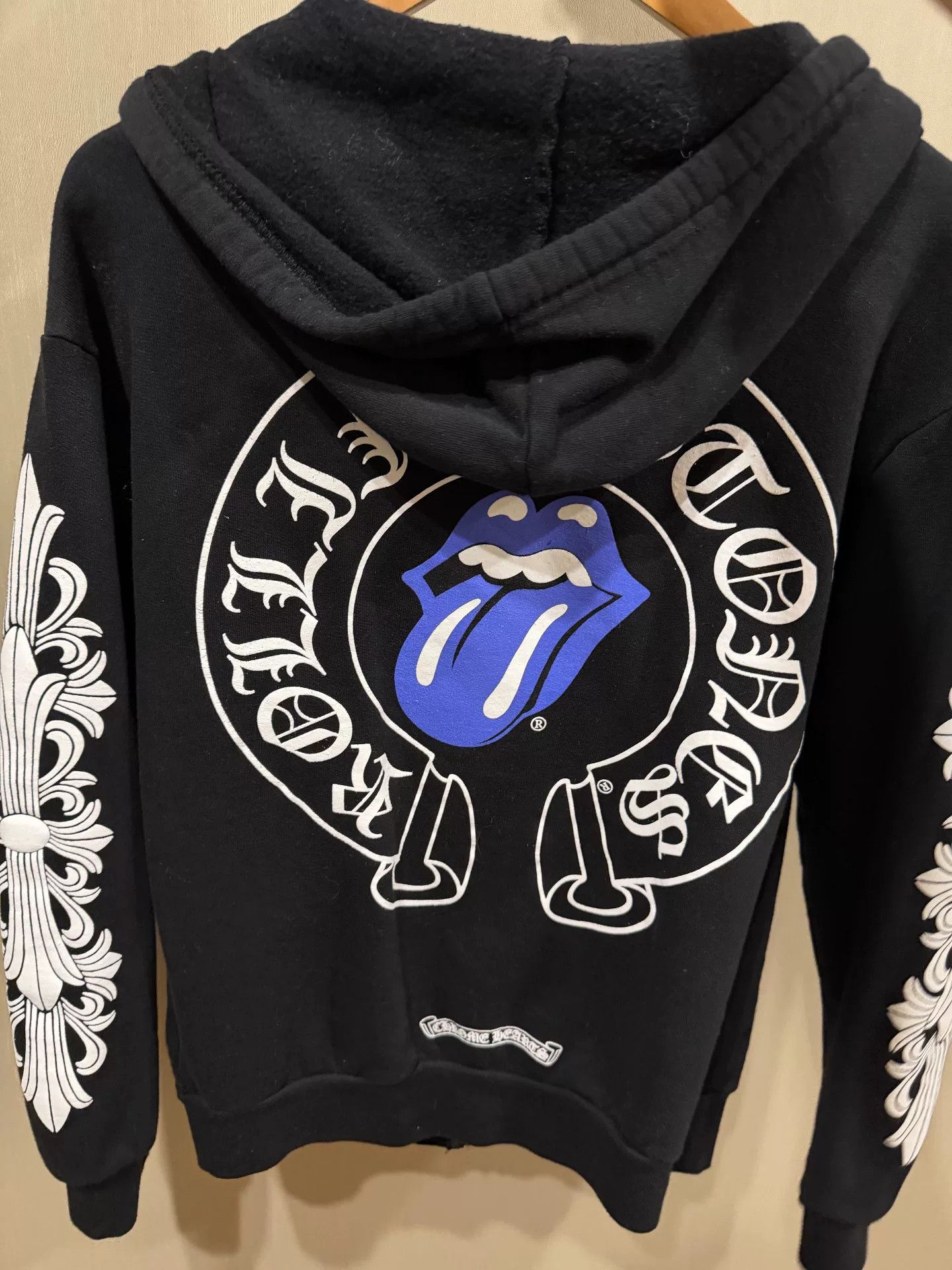 Chrome Hearts chrome hearts x the rolling stones zip hoodie Size US S / EU 44-46 / 1 - 2 Thumbnail