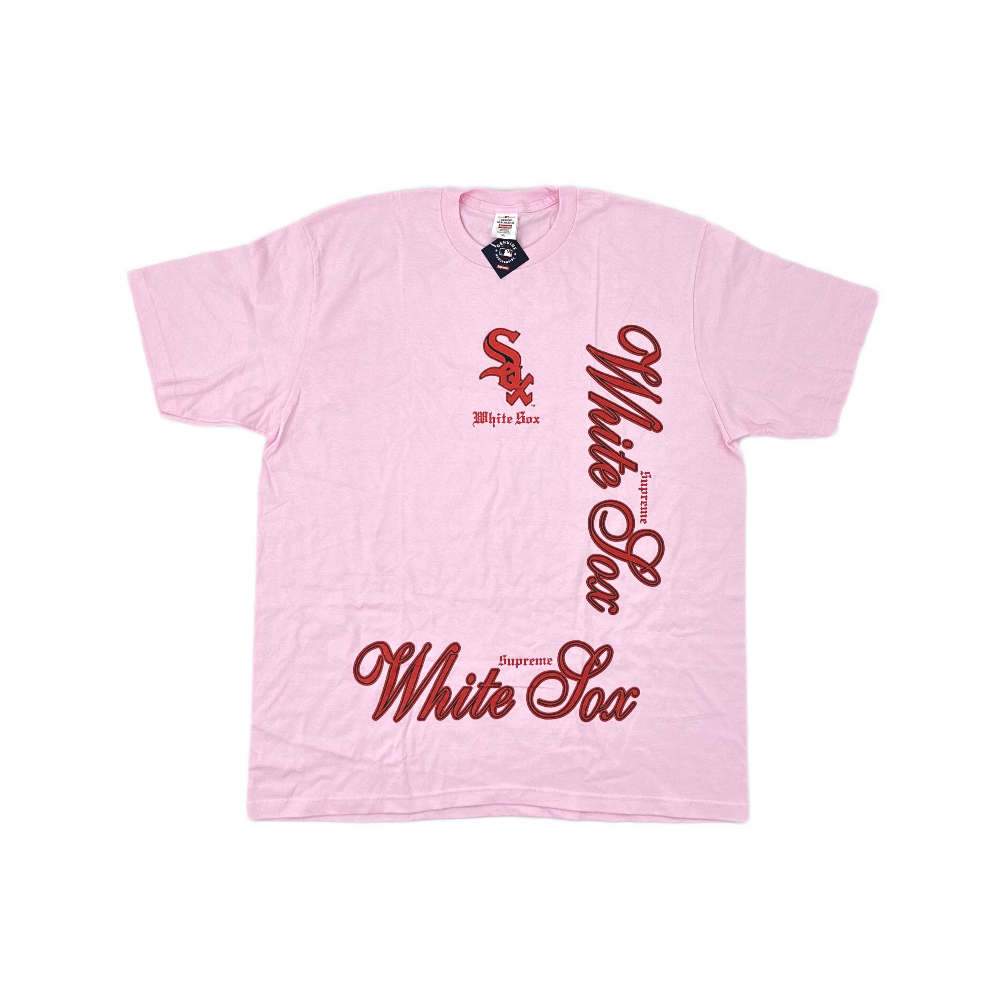 Supreme Supreme MLB White Sox Logo T-Shirt Size XL Size US XL / EU 56 / 4 - 1 Thumbnail