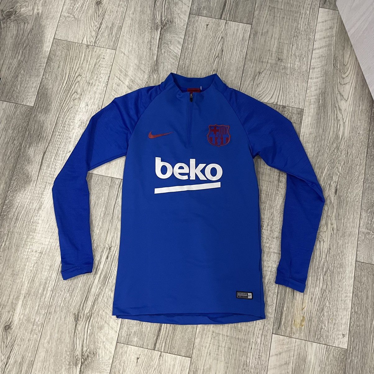 Other Nike BARCELONA Soccer Long Sleeve Jersey GOALKEEPER BEKO Size US XS / EU 42 / 0 - 1 Thumbnail