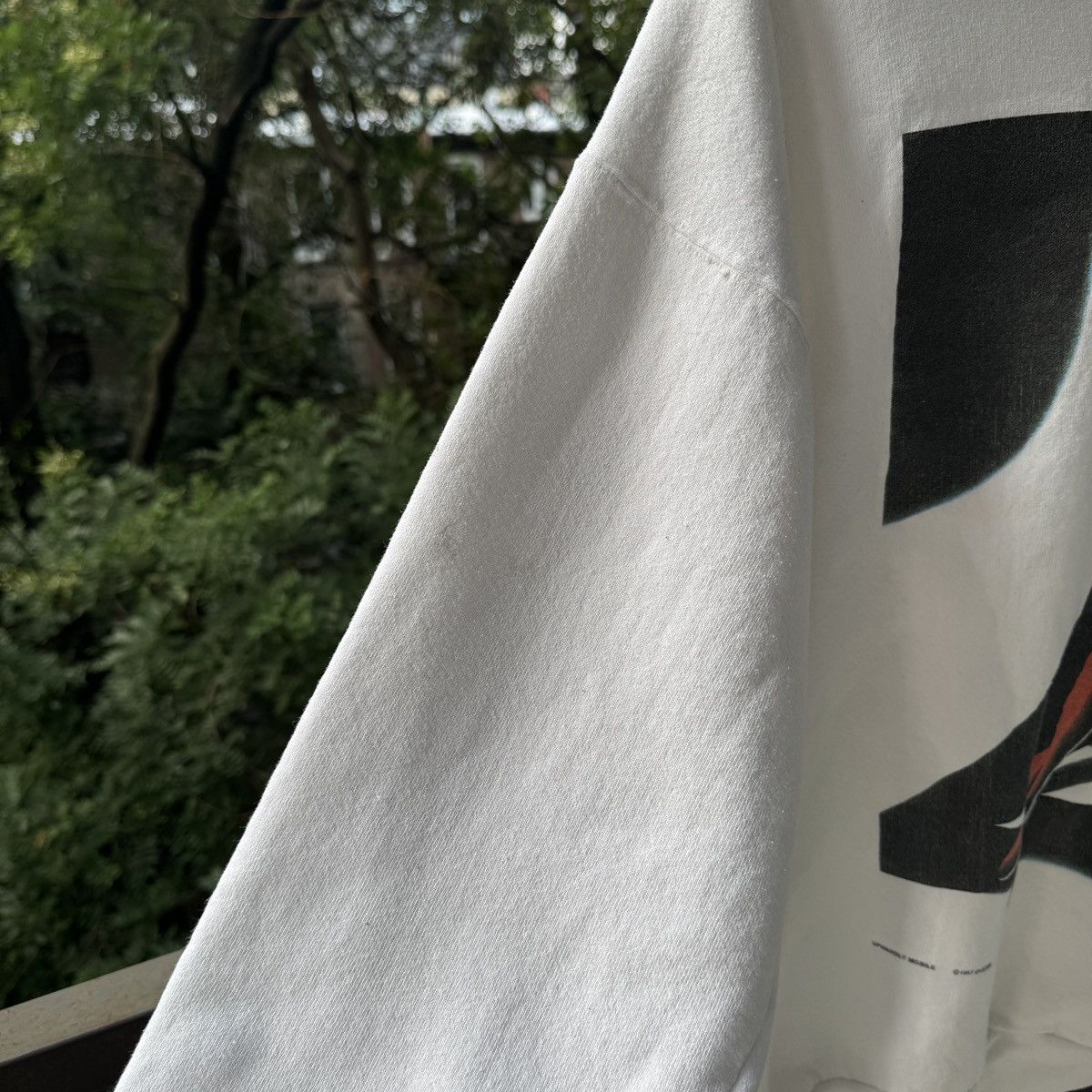 Vintage 80s Thrashed Faded Kostabi Art Sweatshirt ERD Grunge Size US L / EU 52-54 / 3 - 7 Thumbnail