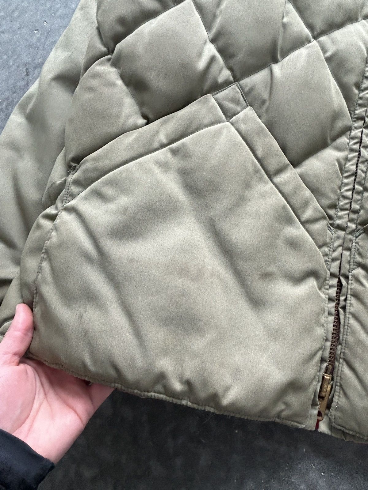 Eddie Bauer Vintage 70s Eddie Bauer Diamond Quilted Down Puffer Jacket Size US XL / EU 56 / 4 - 6 Thumbnail