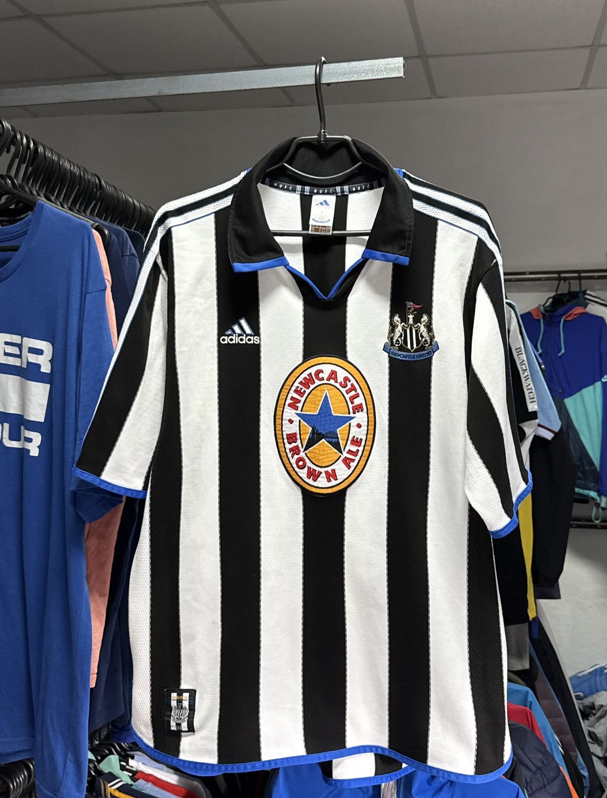 Adidas Adidas FC Newcastle United 1999/2000 Home Vintage Jersey Size US XL / EU 56 / 4 - 1 Thumbnail