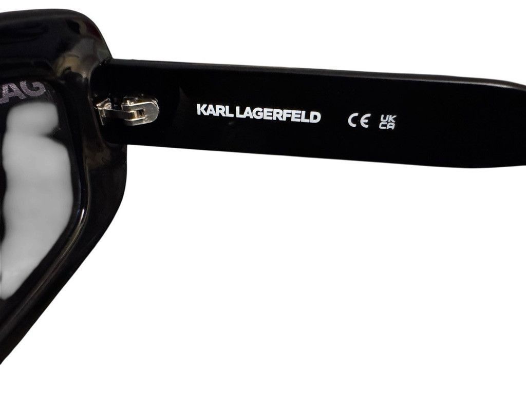 Karl Lagerfeld Karl Lagerfeld 50mm Metallic Mirror Blue Sunglasses Size ONE SIZE - 4 Thumbnail
