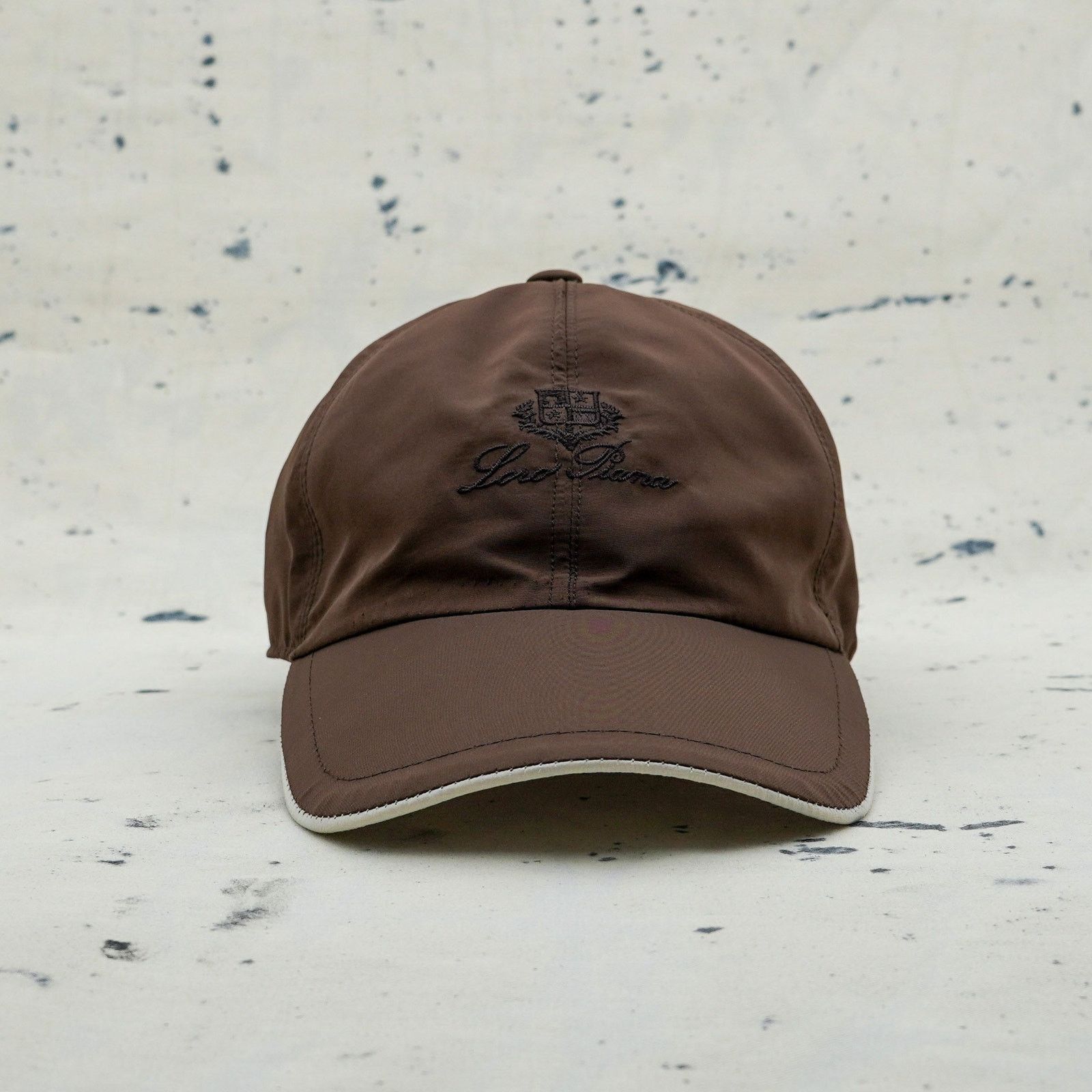 Loro Piana Loro piana storm system rich brown logo baseball cap hat Size ONE SIZE - 2 Thumbnail
